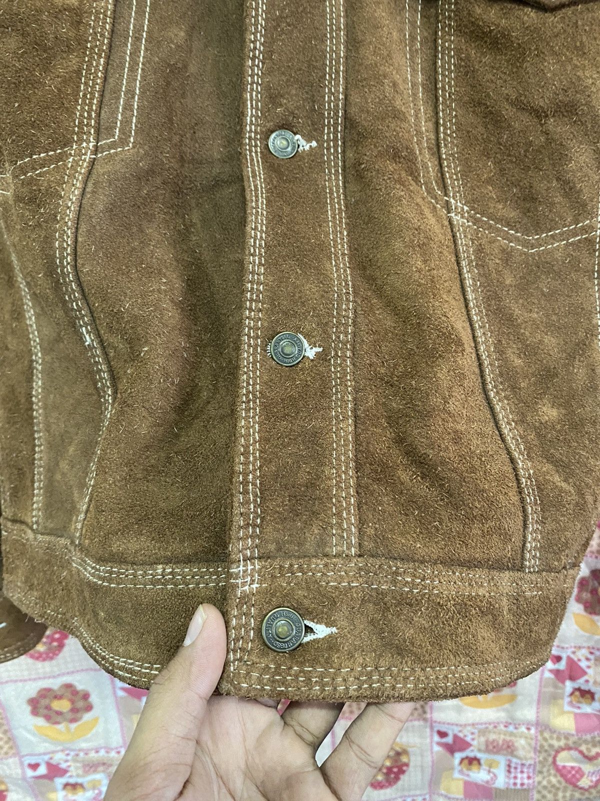Designer × Vintage Vintage Army Air Horres Mid Coast International Leather Size US M / EU 48-50 / 2 - 5 Thumbnail