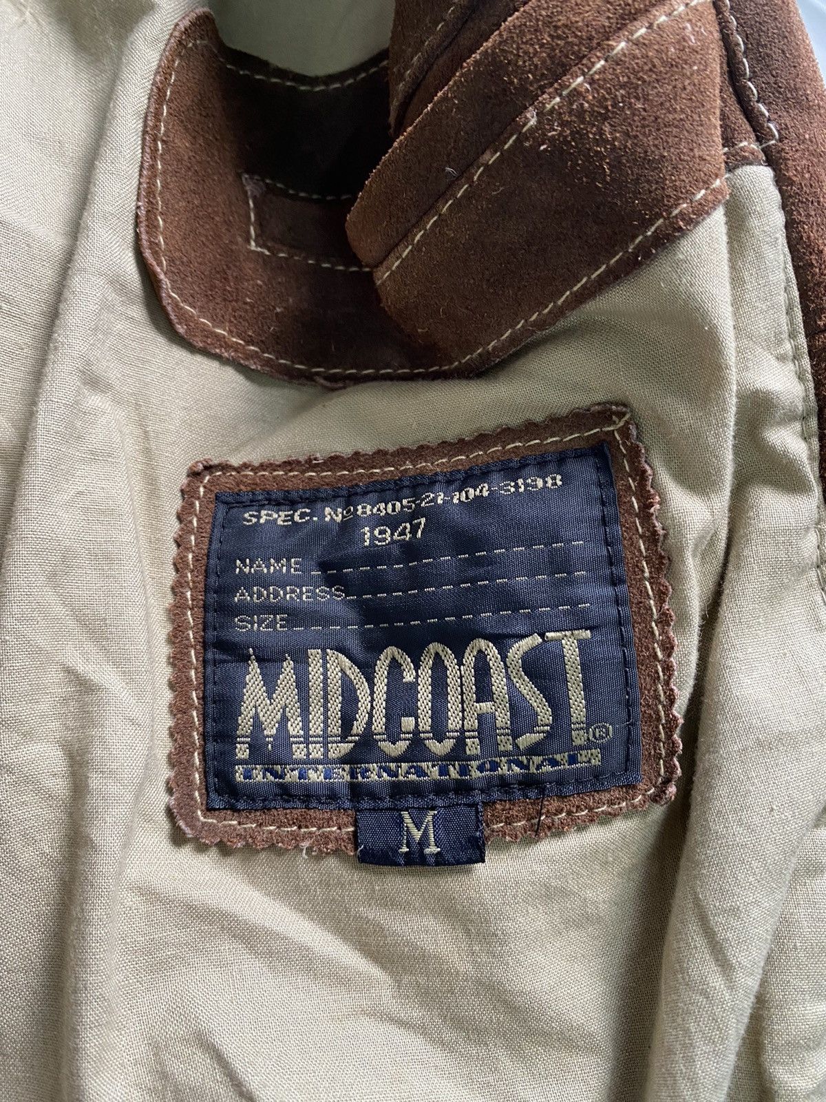 Designer × Vintage Vintage Army Air Horres Mid Coast International Leather Size US M / EU 48-50 / 2 - 7 Thumbnail