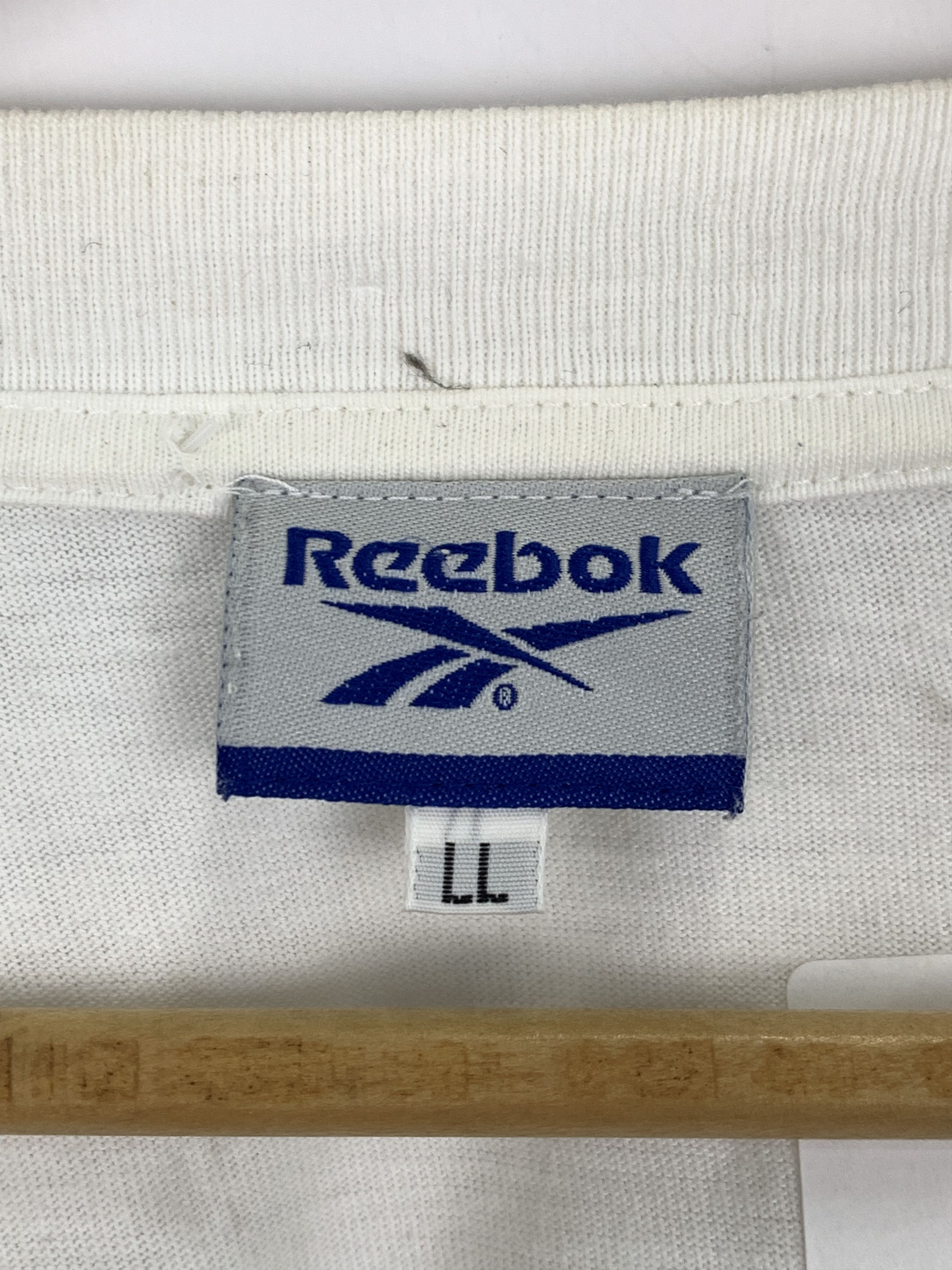 Reebok Vintage 90s Big Logo Reebok Tee TA0020 Size US L / EU 52-54 / 3 - 5 Thumbnail