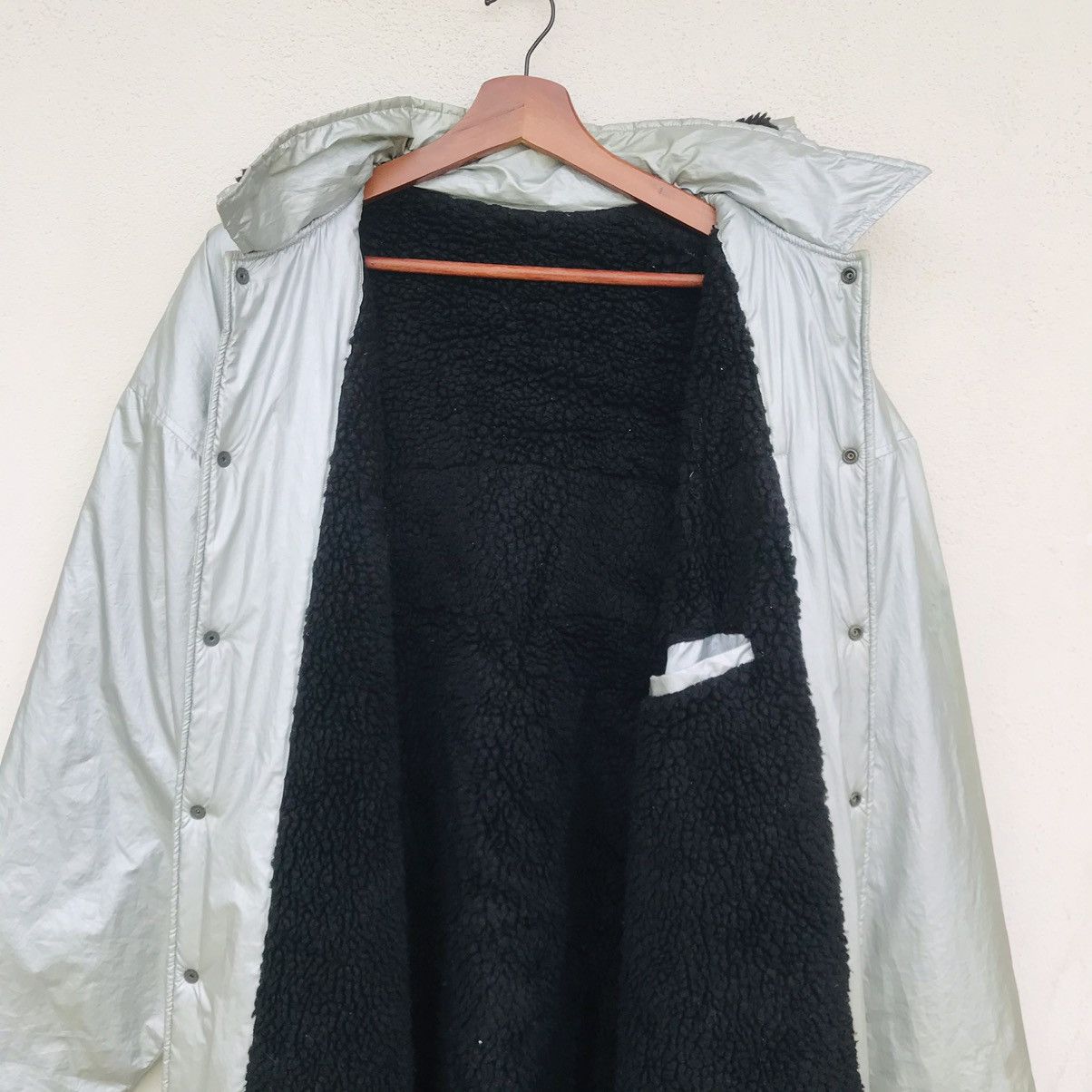 Japanese Brand Vintage Japan Racing Matchless Crowd Racing sherpa linen Size US XL / EU 56 / 4 - 12 Thumbnail