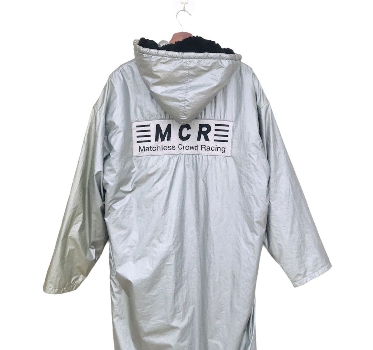 Japanese Brand Vintage Japan Racing Matchless Crowd Racing sherpa linen Size US XL / EU 56 / 4 - 4 Thumbnail