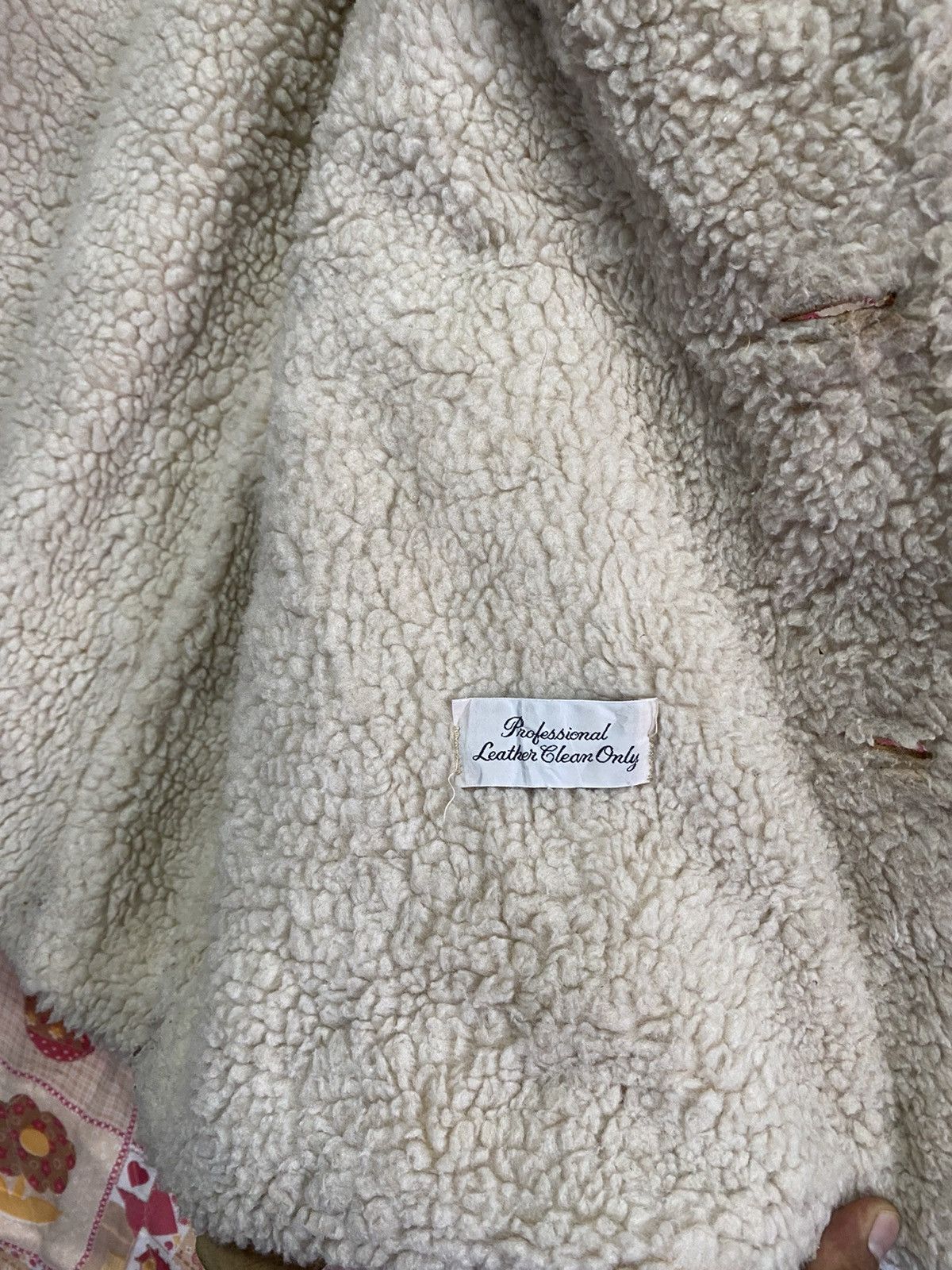 Genuine Leather × Sears × Vintage Sears Sherpa Leather Jacket Vintage Handmade by Merit Store Size US L / EU 52-54 / 3 - 7 Thumbnail