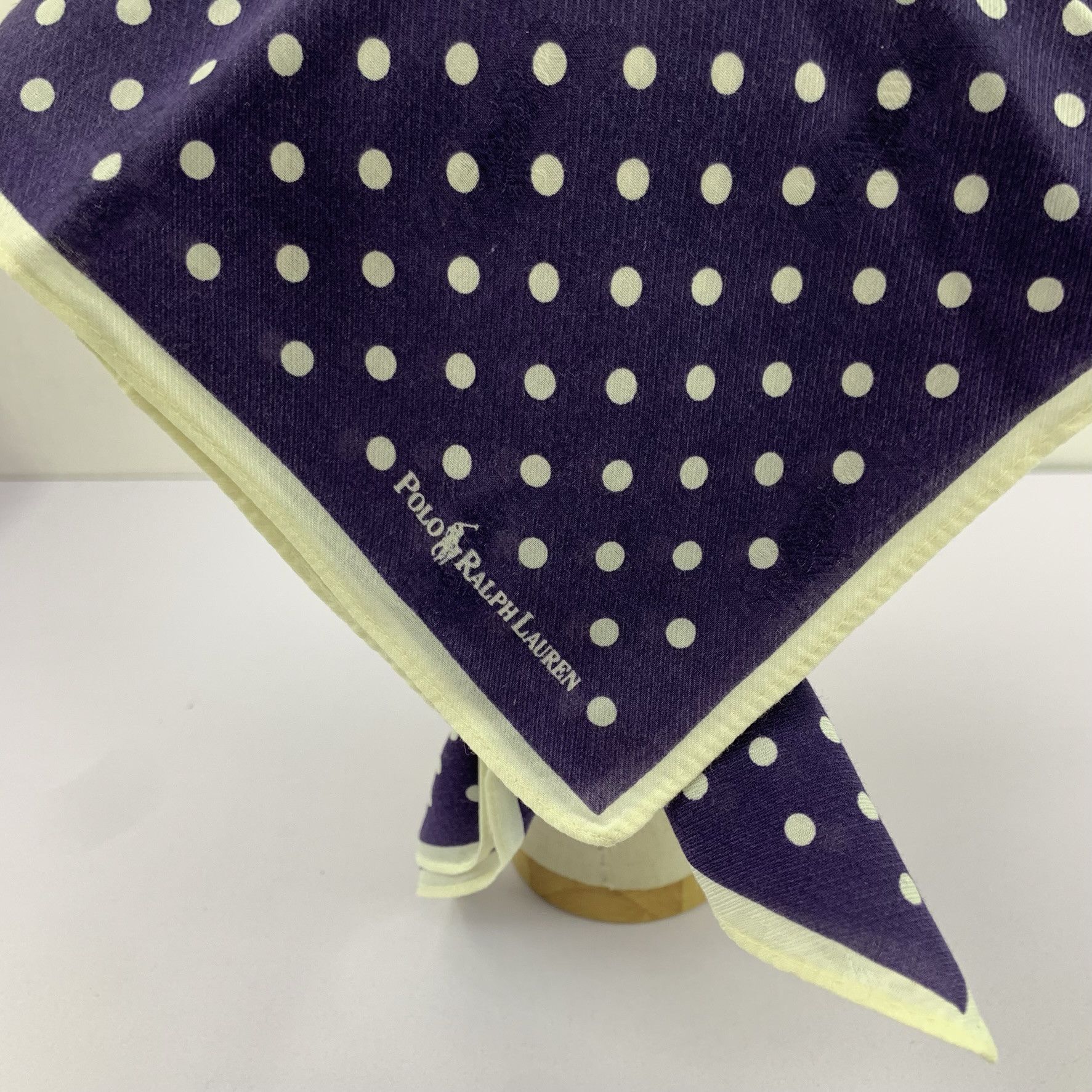 Polo Ralph Lauren Vintage Polo Ralph Lauren Headscarf,Neckerchief-1001 Size ONE SIZE - 3 Thumbnail