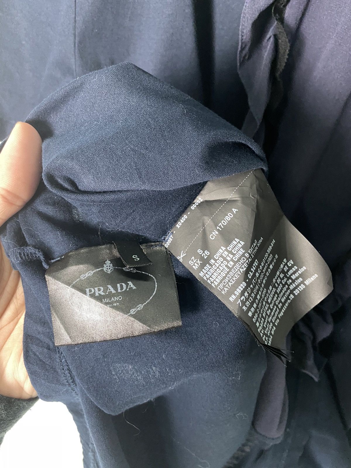 Prada Prada Silk Shirt Size S / US 4 / IT 40 - 5 Thumbnail