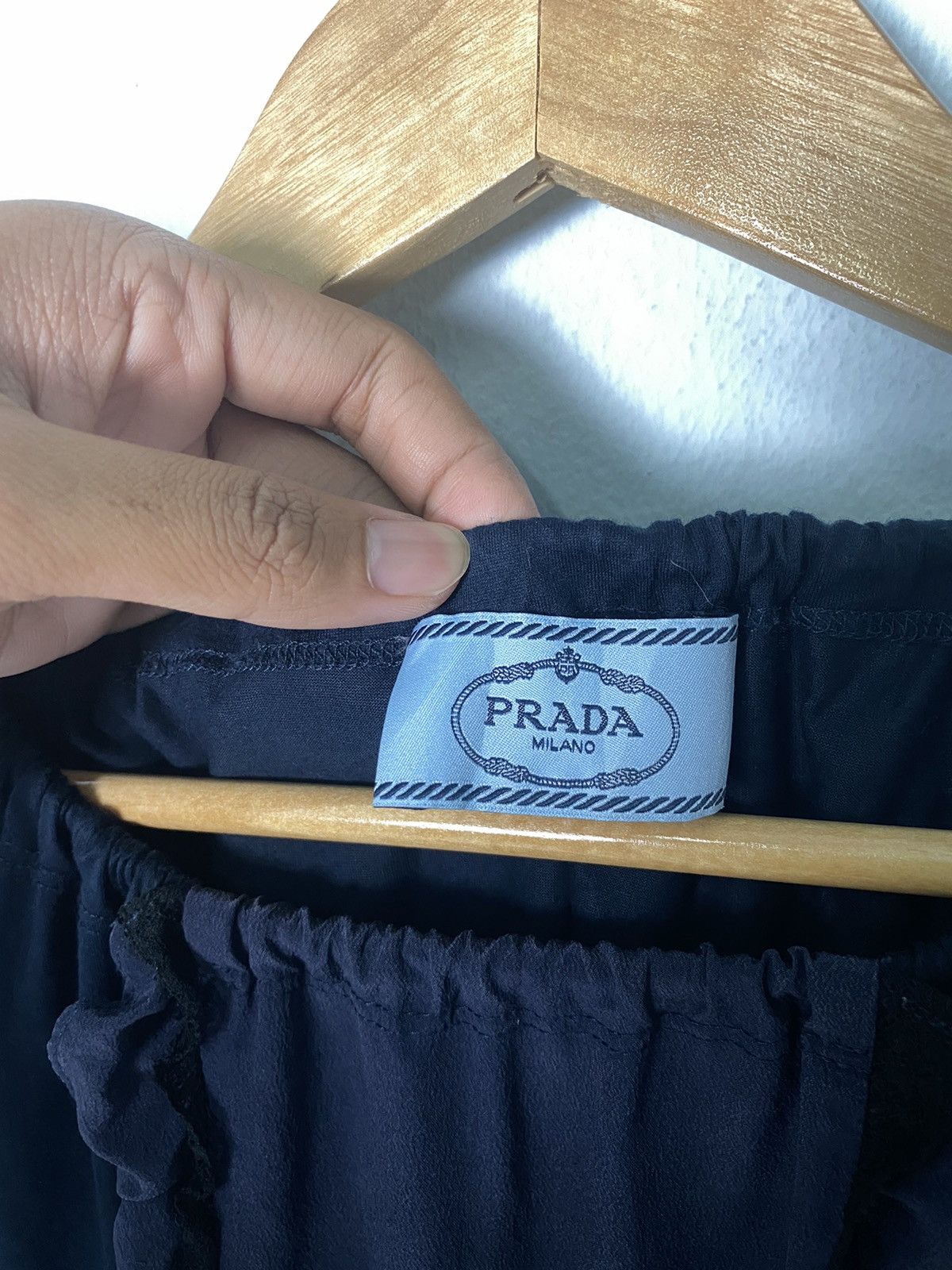 Prada Prada Silk Shirt Size S / US 4 / IT 40 - 4 Thumbnail