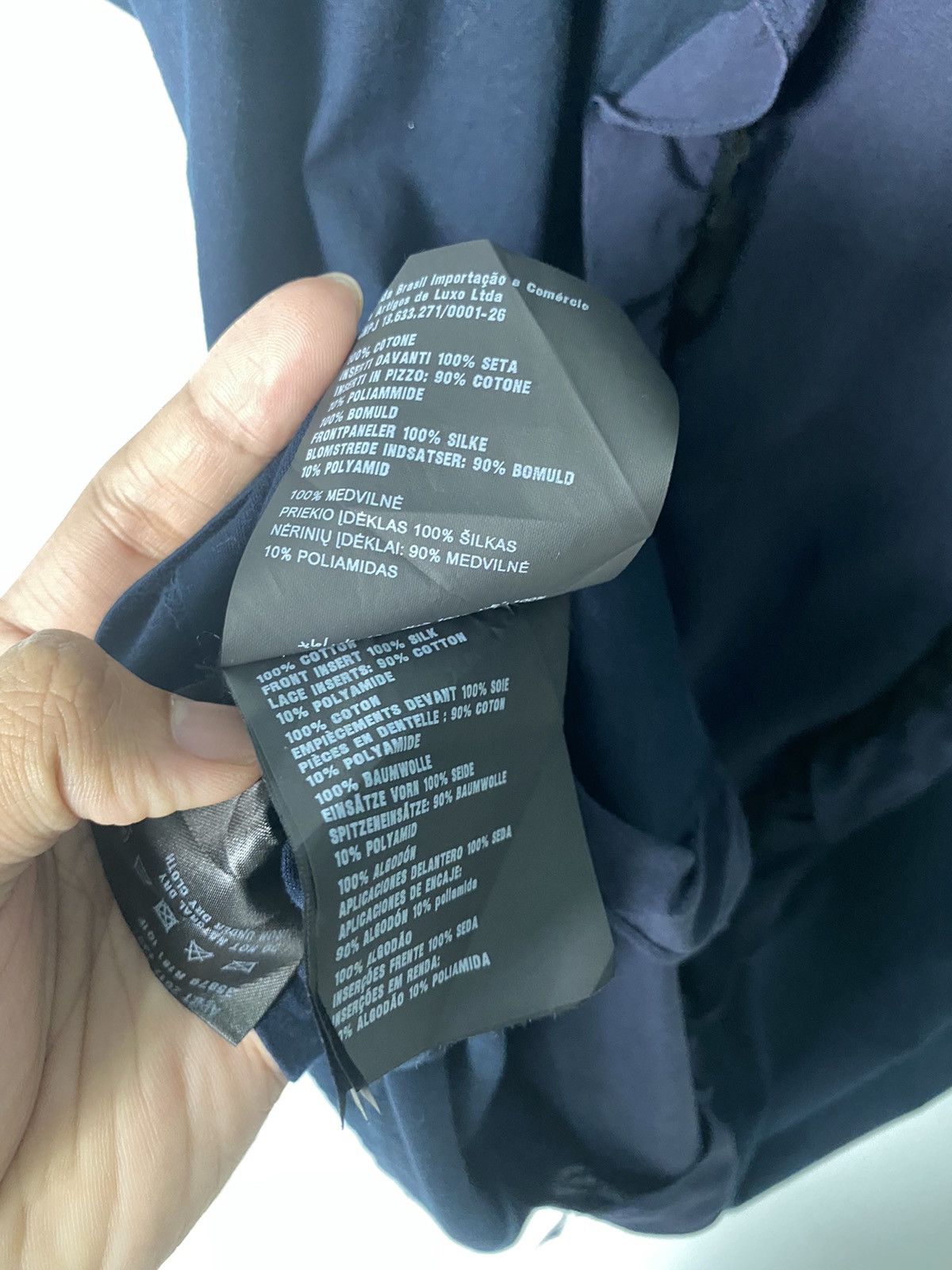 Prada Prada Silk Shirt Size S / US 4 / IT 40 - 7 Thumbnail