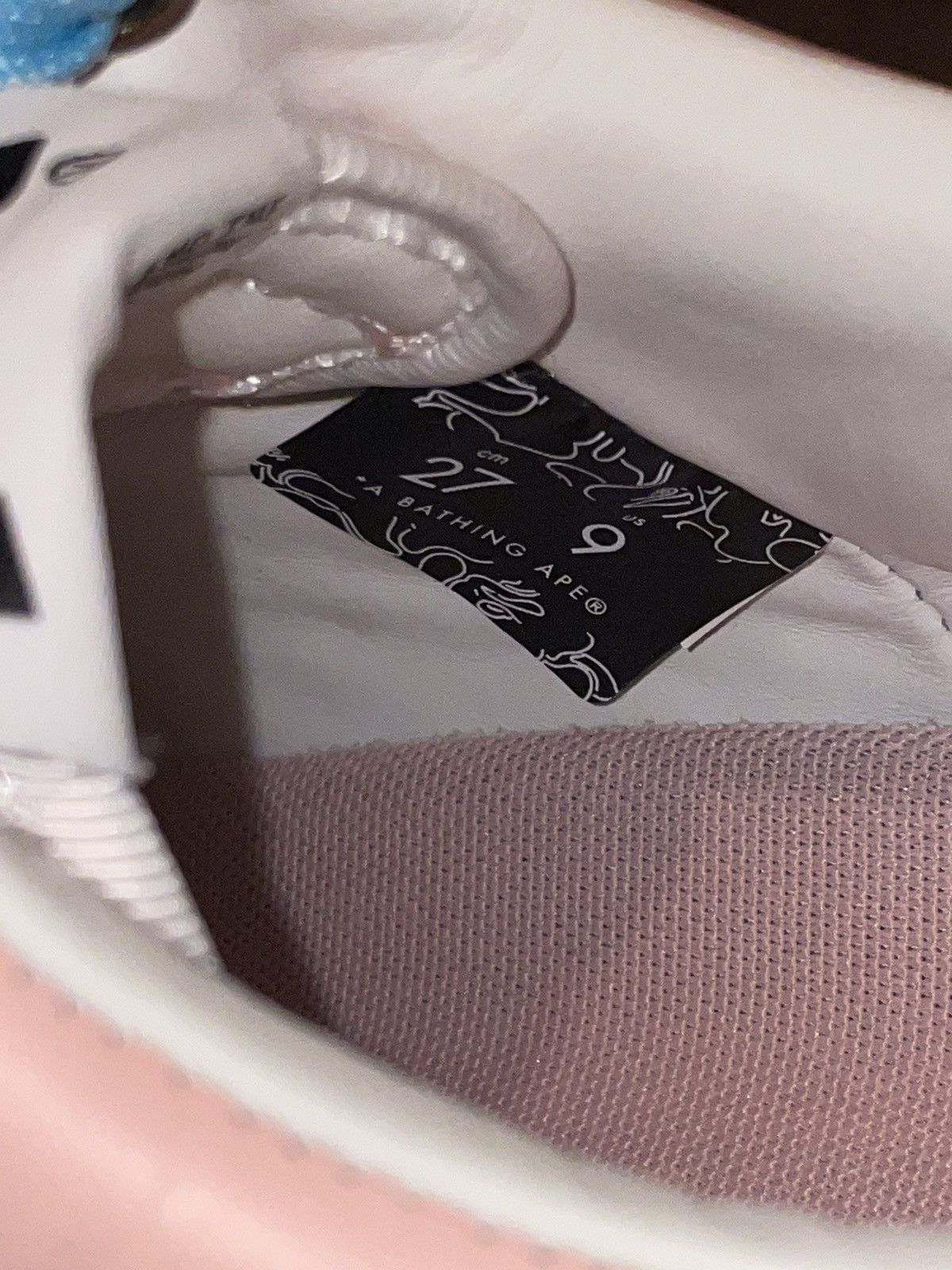 Bape BAPE STA LOW - PINK Size US 9 / EU 42 - 6 Thumbnail