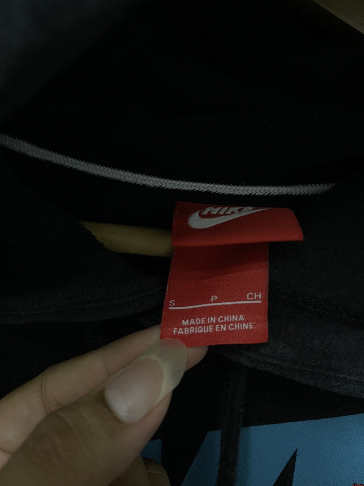 Nike × Vintage Vintage Y2K Nike Swoosh Big Logo Printed Hooded Sweatshirt Size US S / EU 44-46 / 1 - 8 Thumbnail