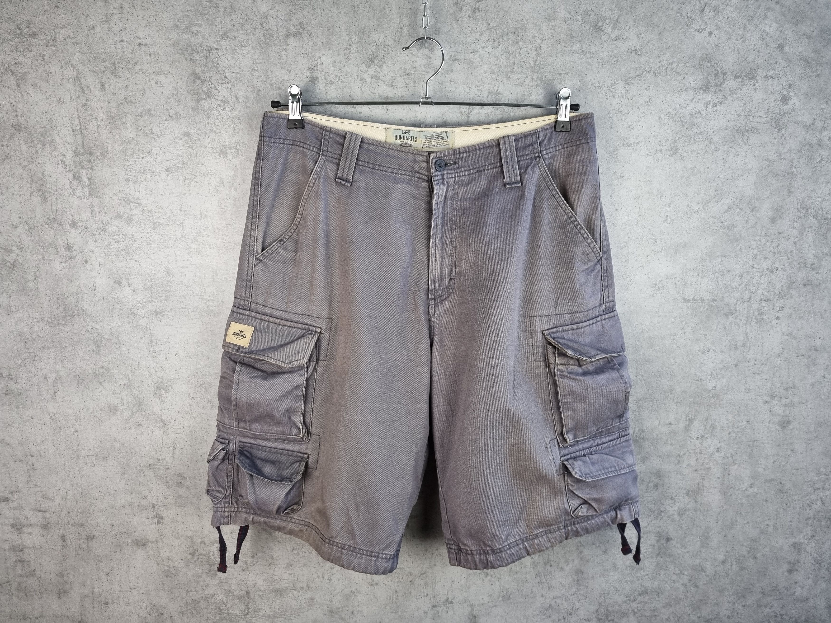 Lee × Vintage Rare LEE Dungaree Military Cargo Shorts Carhartt Size US 32 / EU 48 - 13 Thumbnail
