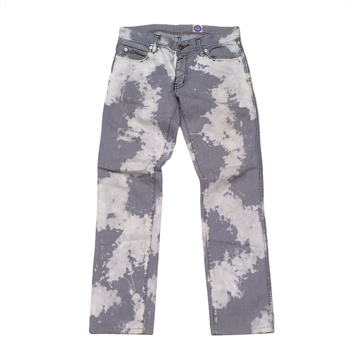 Japanese Brand Japanese Brand Acid Washed Distressed Style Denim Pants Size US 30 / EU 46 - 1 Thumbnail