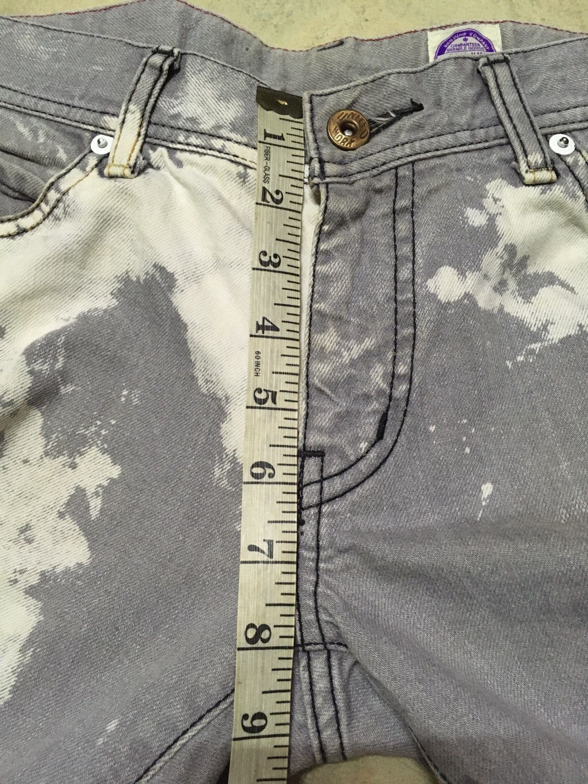 Japanese Brand Japanese Brand Acid Washed Distressed Style Denim Pants Size US 30 / EU 46 - 13 Thumbnail