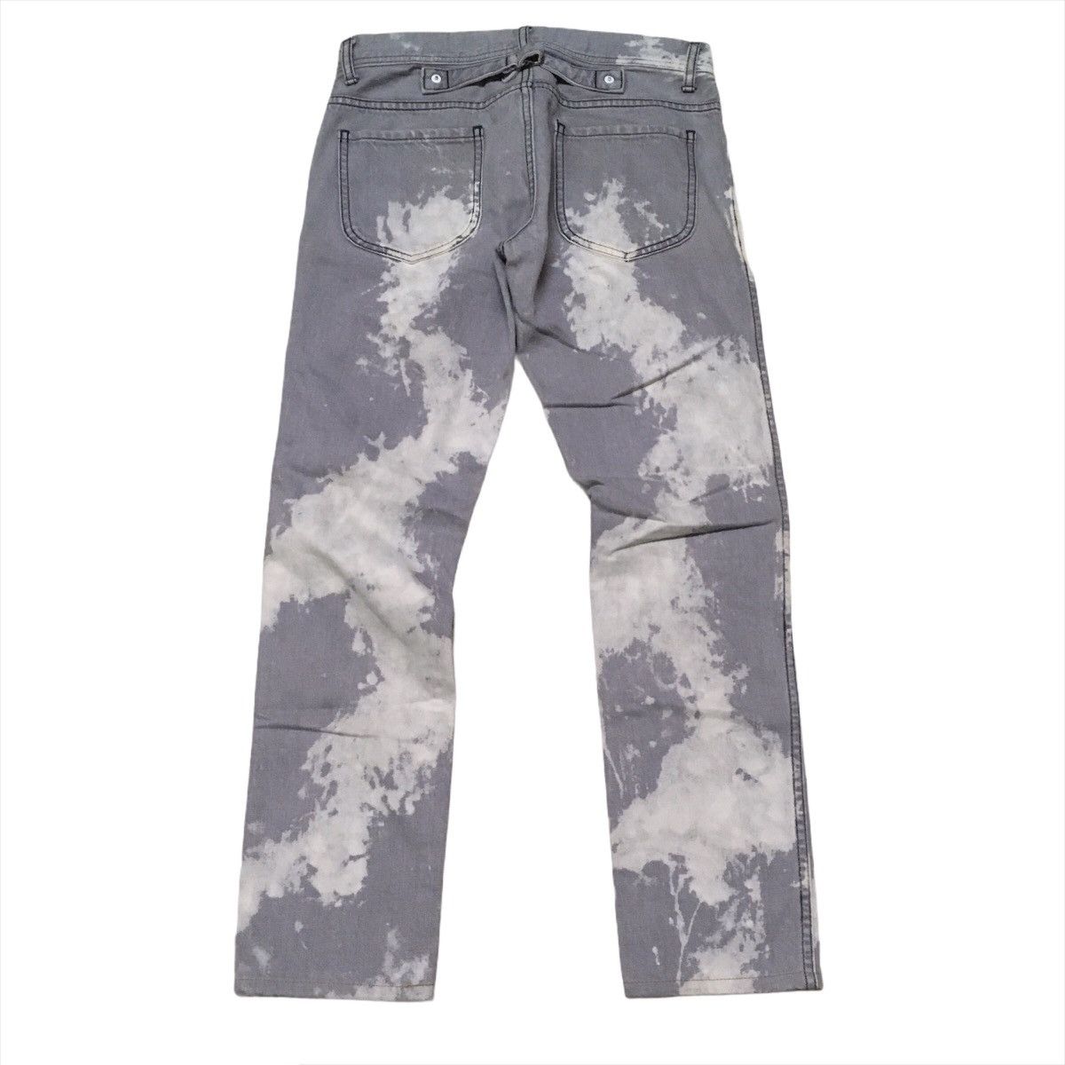 Japanese Brand Japanese Brand Acid Washed Distressed Style Denim Pants Size US 30 / EU 46 - 2 Thumbnail