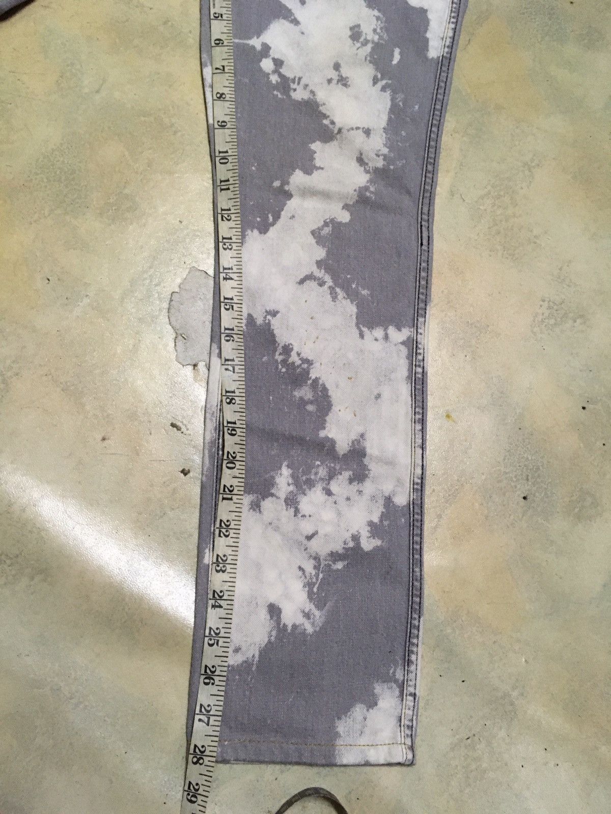 Japanese Brand Japanese Brand Acid Washed Distressed Style Denim Pants Size US 30 / EU 46 - 17 Thumbnail