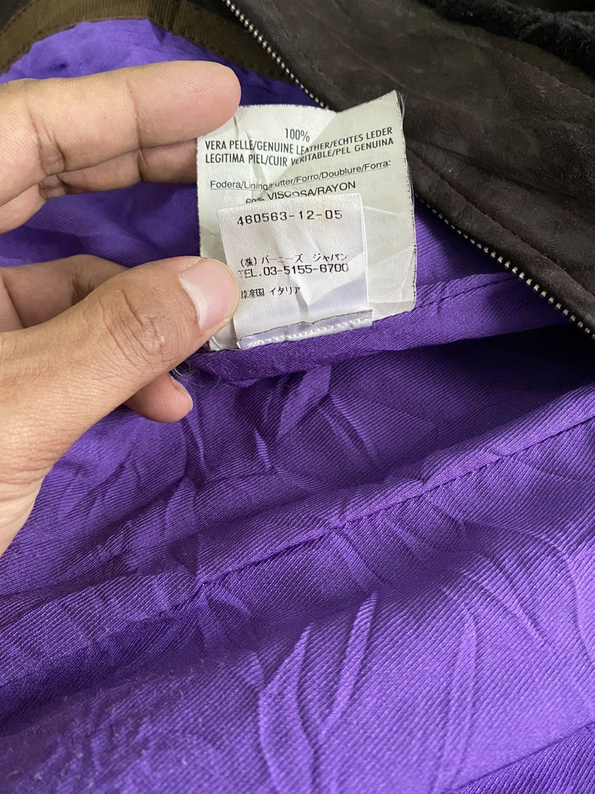 Genuine Leather × Vintage Vintage 80s Cesare Genuine Leather Made in Italy Size US S / EU 44-46 / 1 - 10 Thumbnail