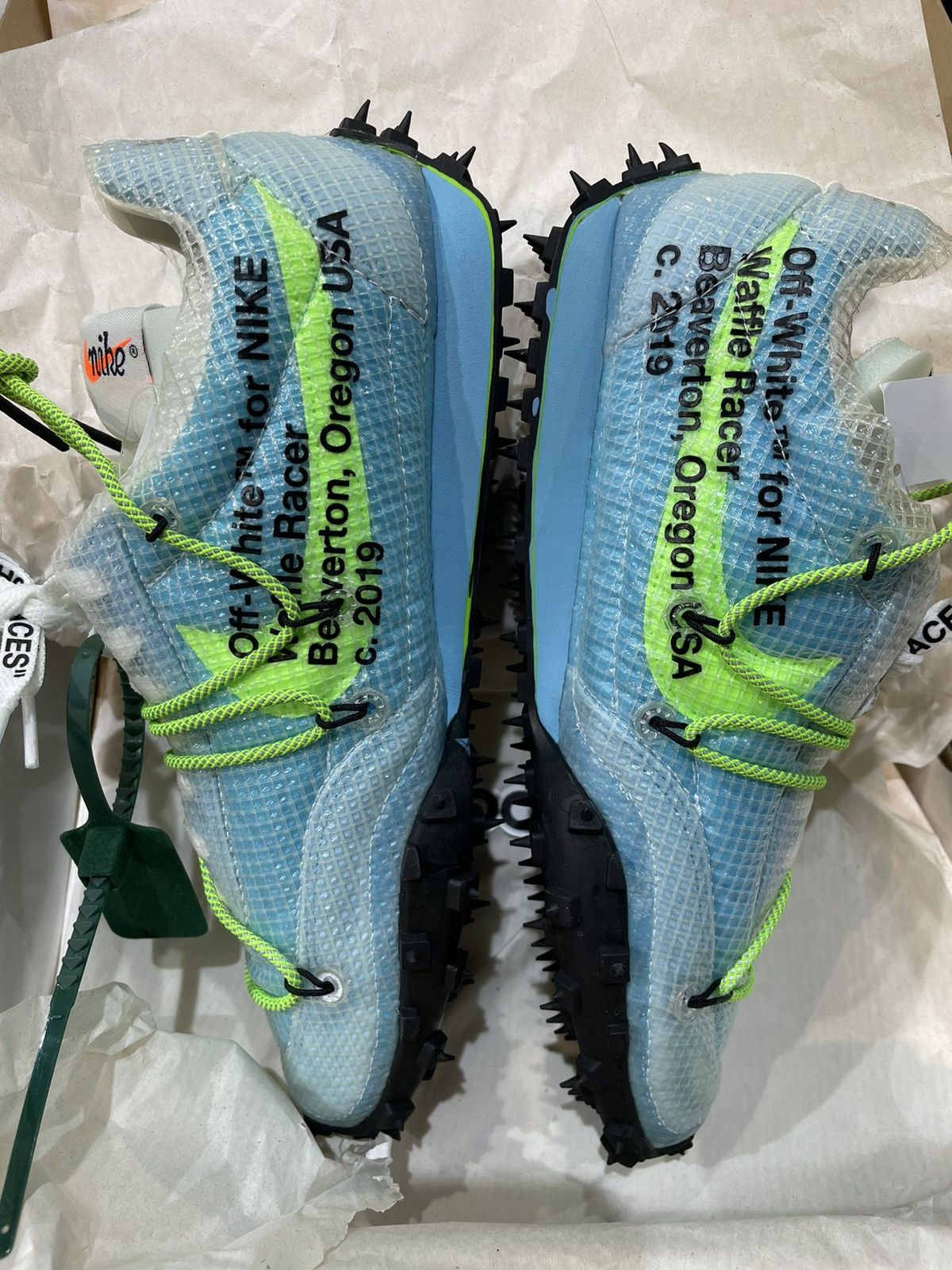 Nike × Off-White Waffle Racer SP Vivid Sky Size US 9 / EU 42 - 11 Thumbnail