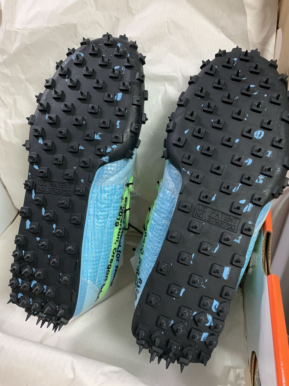 Nike × Off-White Waffle Racer SP Vivid Sky Size US 9 / EU 42 - 4 Thumbnail