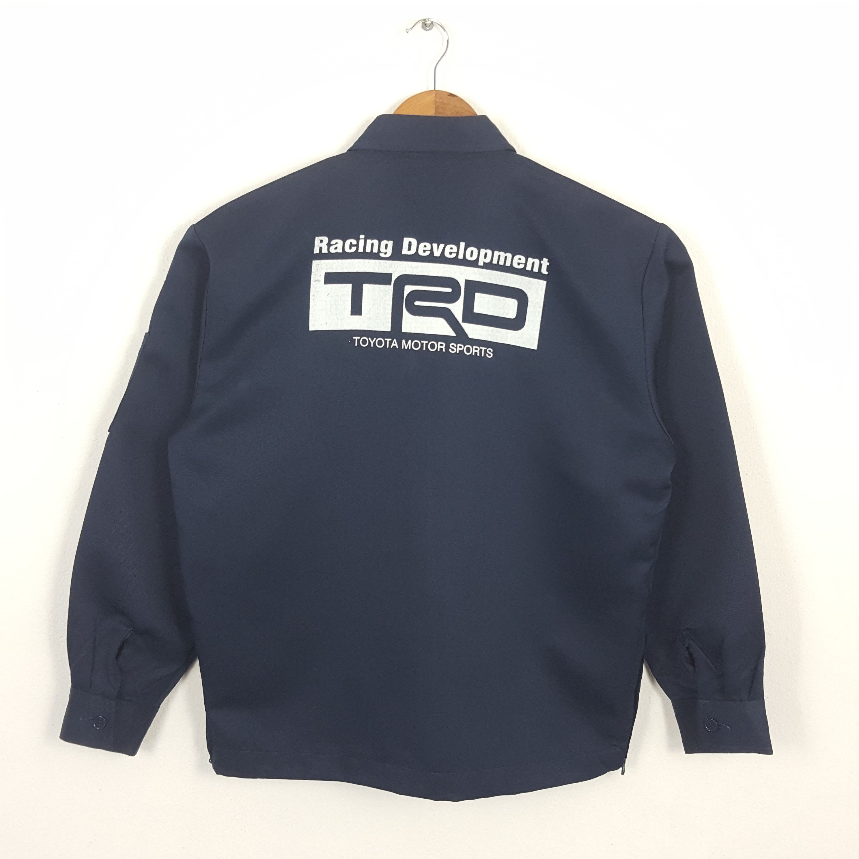 Japanese Brand × Vintage Vintage TRD TOYOTA MOTOR SPORTS Racing Team Custom Jacket Size US L / EU 52-54 / 3 - 1 Thumbnail