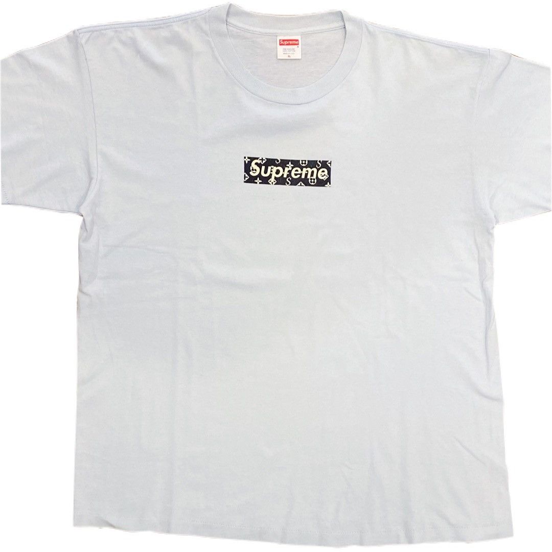 Louis vuitton supreme box logo shirt hotsell