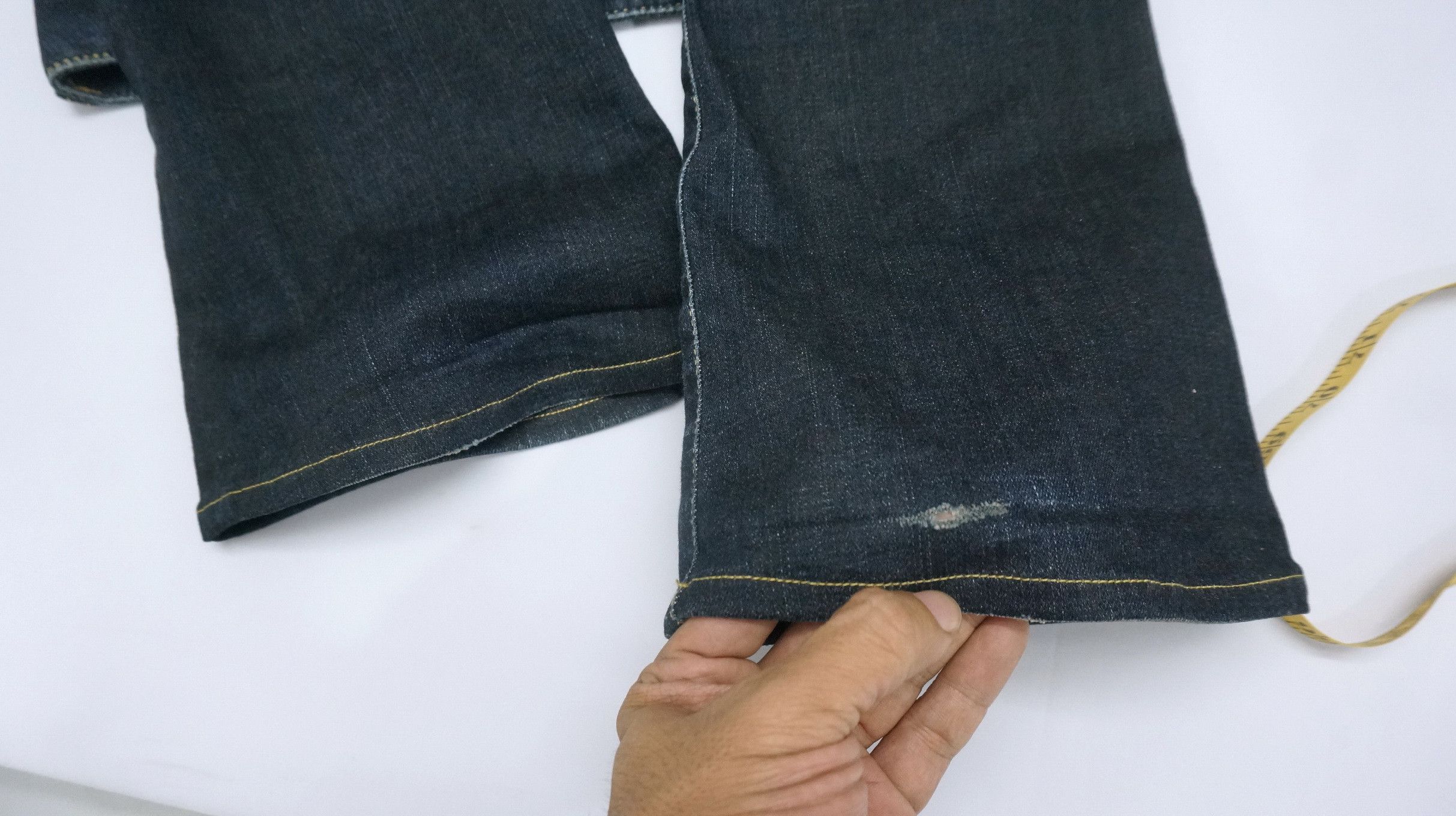 MOUSSY Flare Vtg MOUSSY Selection Japan Indigo Skinny Womens Jeans Size 30" / US 8 / IT 44 - 22 Thumbnail