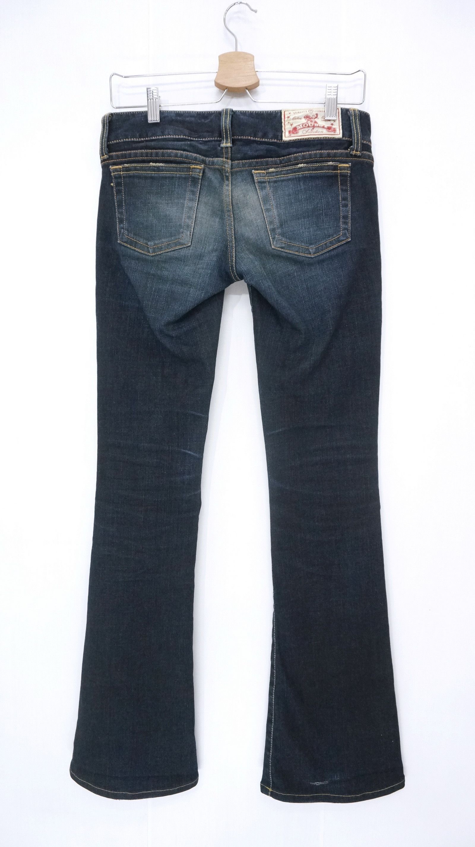 MOUSSY Flare Vtg MOUSSY Selection Japan Indigo Skinny Womens Jeans Size 30" / US 8 / IT 44 - 1 Thumbnail