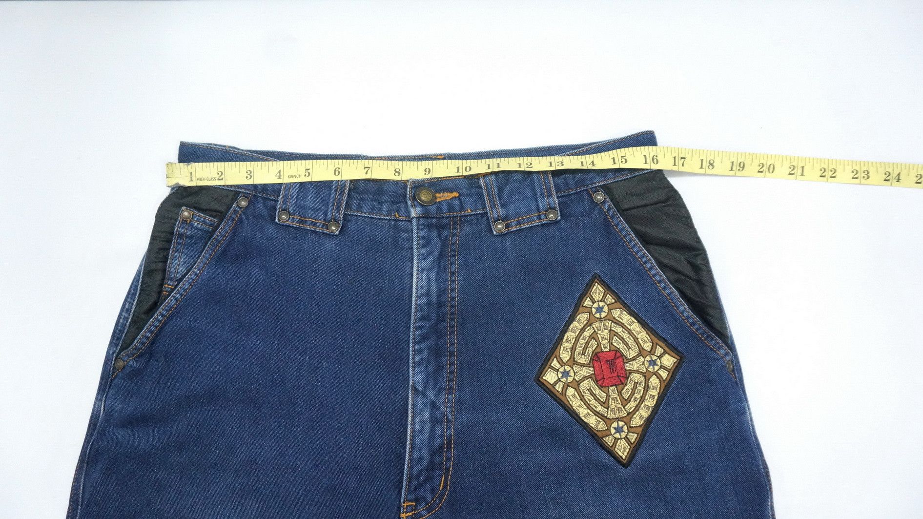Vintage Vintage LANCEL PARIS PRET A PORTER High Waist Soft Denim Size US 33 - 14 Thumbnail