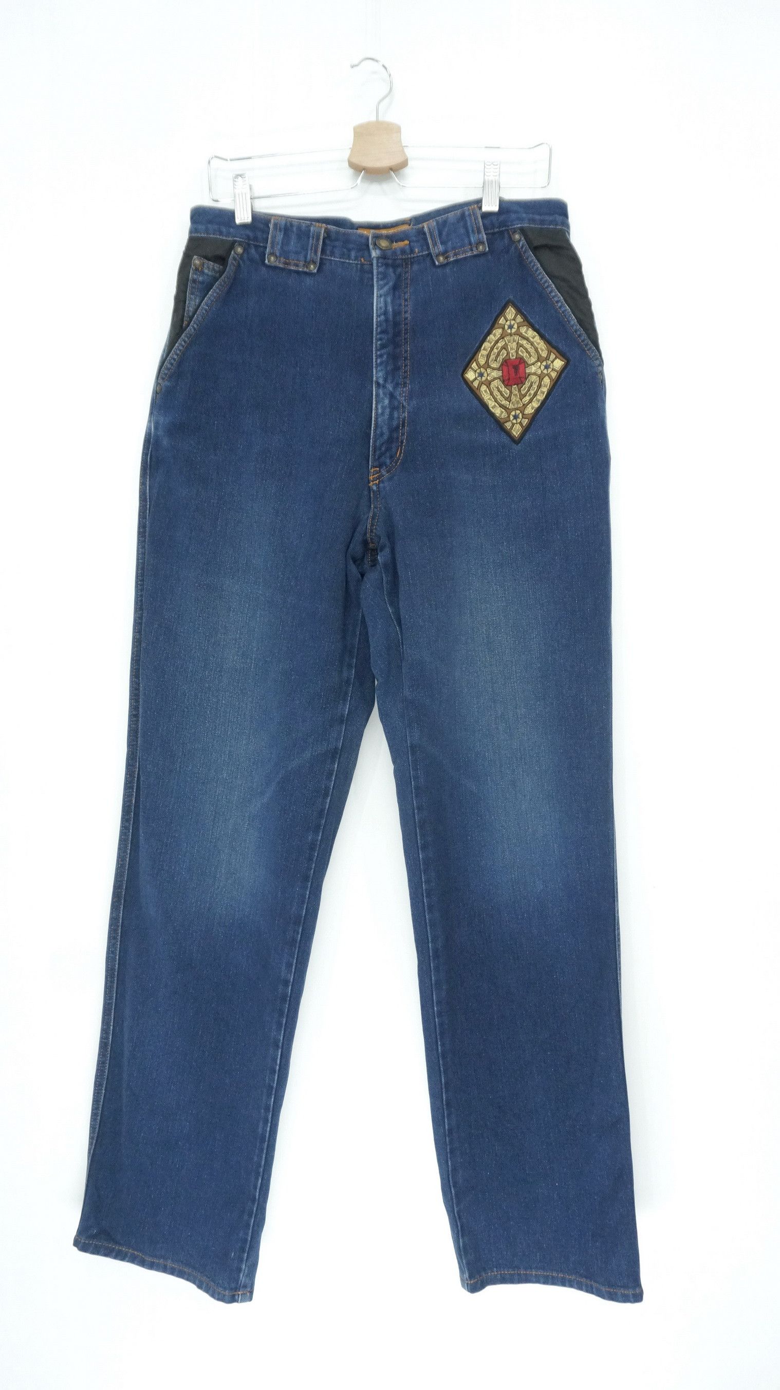 Vintage Vintage LANCEL PARIS PRET A PORTER High Waist Soft Denim Size US 33 - 2 Thumbnail
