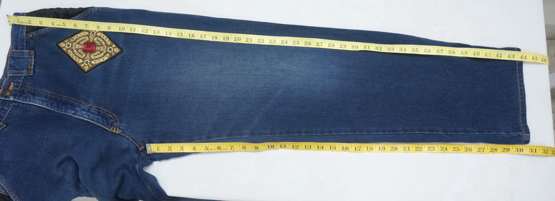 Vintage Vintage LANCEL PARIS PRET A PORTER High Waist Soft Denim Size US 33 - 15 Thumbnail