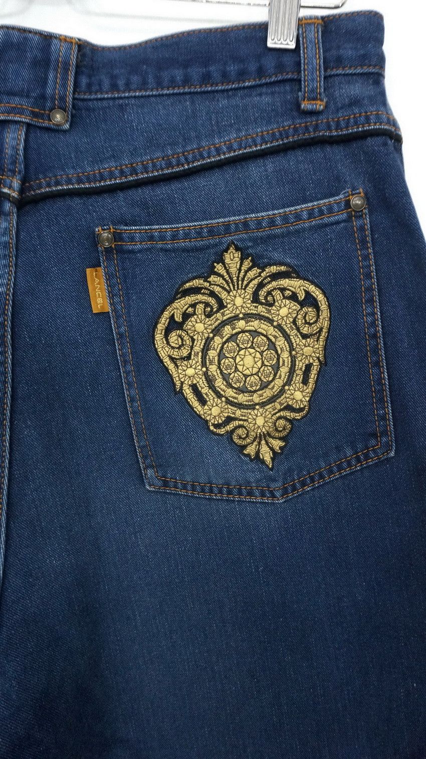 Vintage Vintage LANCEL PARIS PRET A PORTER High Waist Soft Denim Size US 33 - 8 Thumbnail