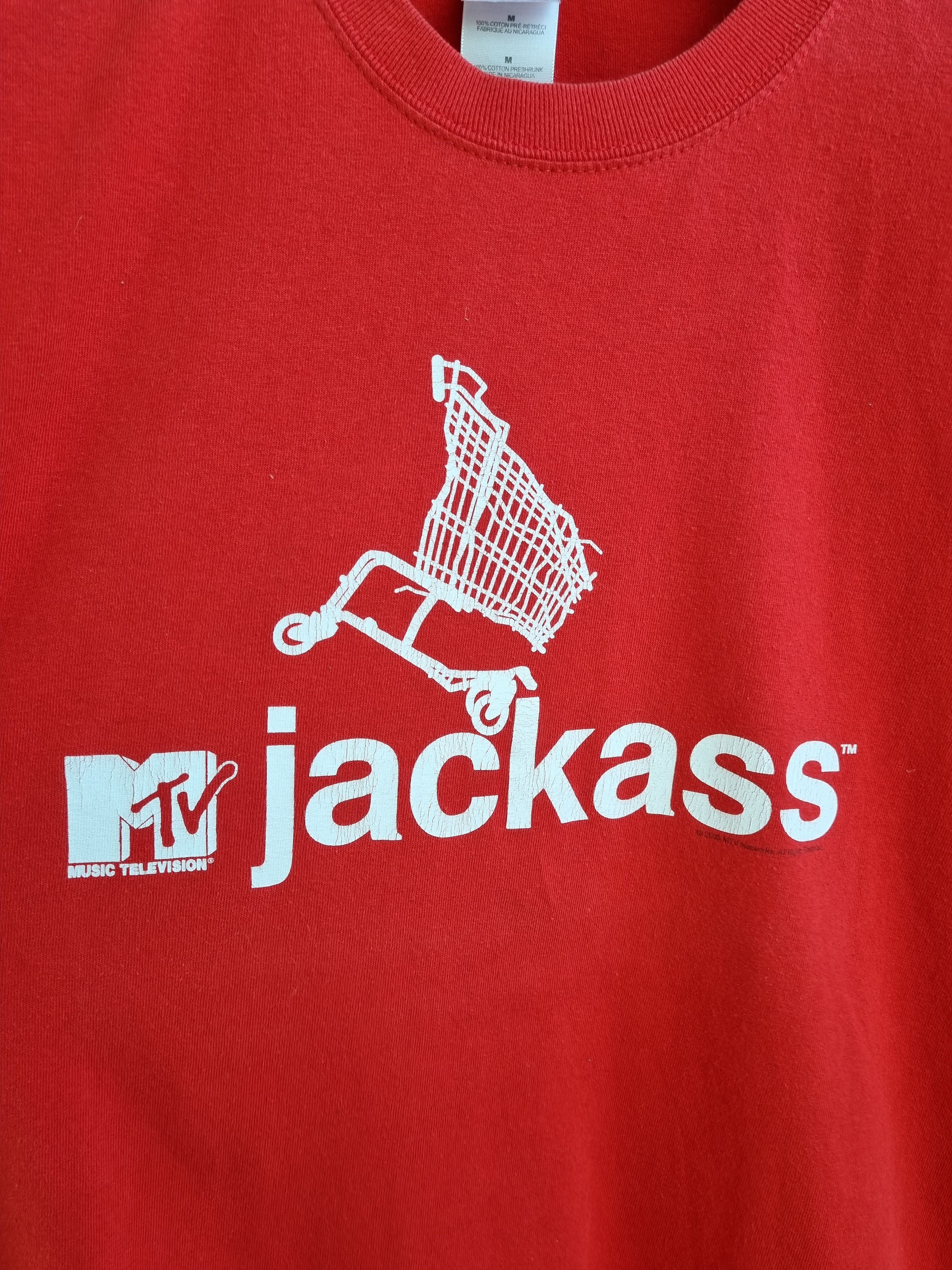 Mtv × Vintage 2003 MTV Jackass Rare tee shirt Size US M / EU 48-50 / 2 - 11 Thumbnail