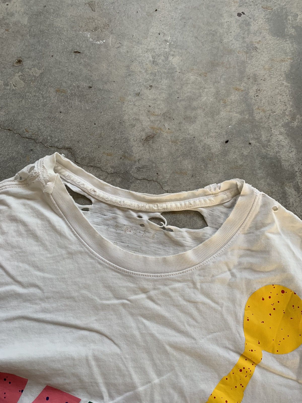 Vintage Thrashed DISTRESSED Nike Air Distressed Tshirt Size US L / EU 52-54 / 3 - 3 Thumbnail