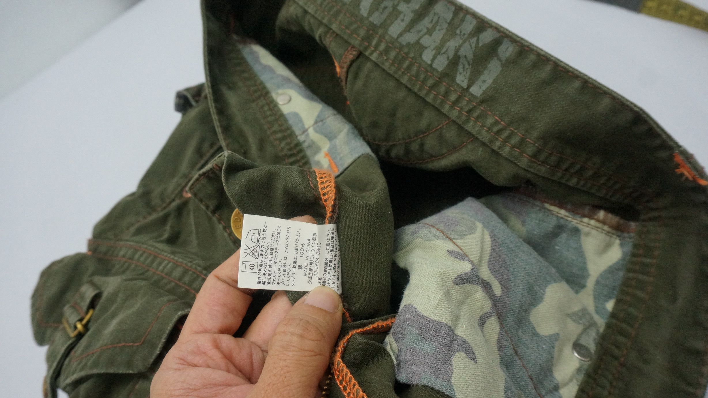 Edwin 🔥🔥 EDWIN 505 Slim Cargo Pants Size US 30 / EU 46 - 18 Thumbnail