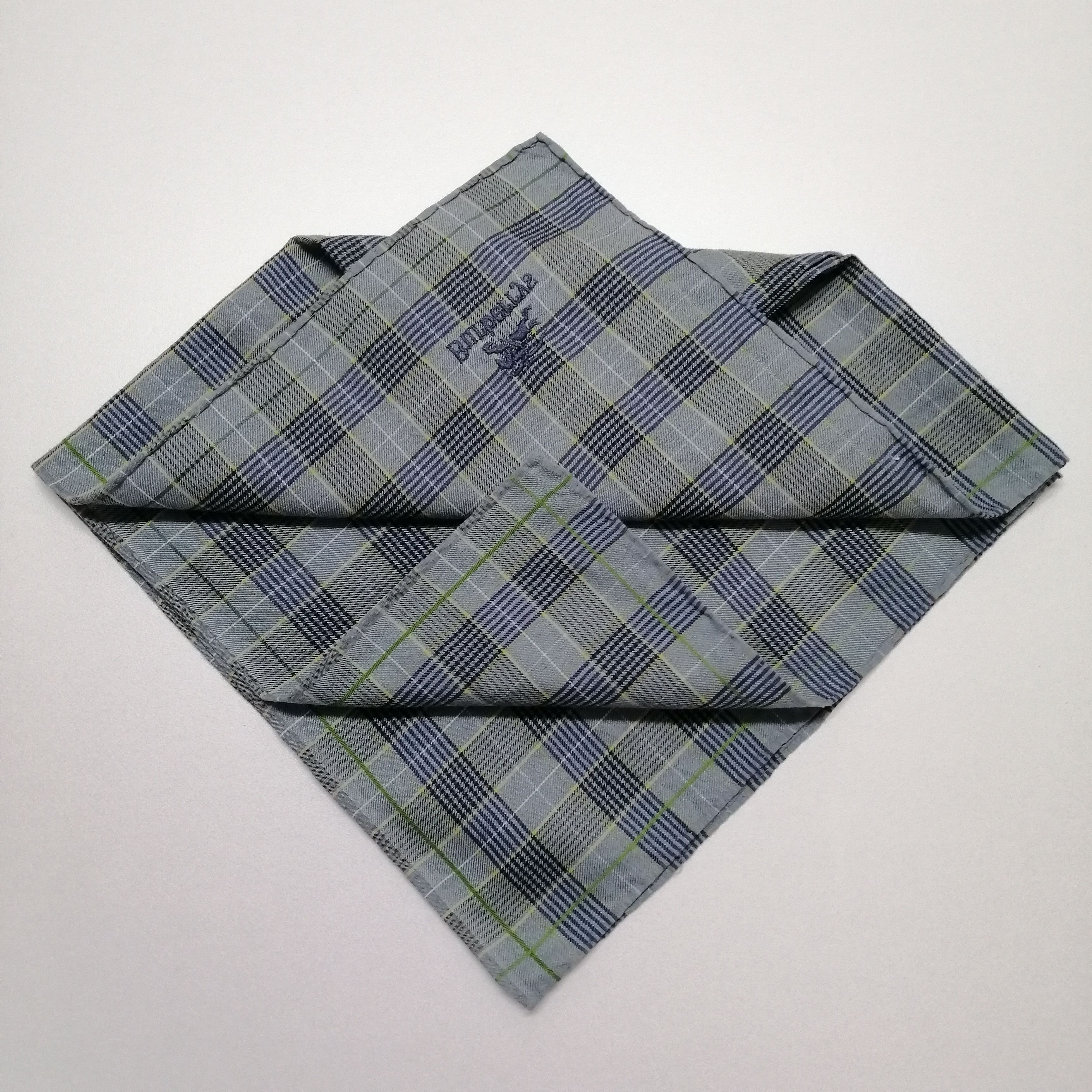 Burberry × Vintage Vintage Burberry Handkerchief/Neckerchief/Bandana-KD1092 Size ONE SIZE - 5 Thumbnail