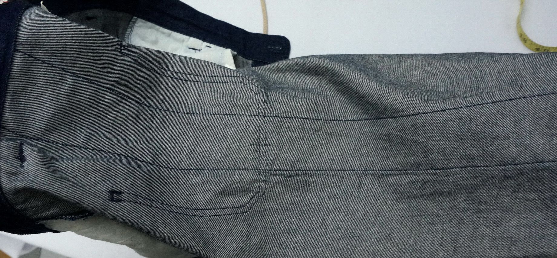 Japanese Brand 🔥Rare Japanese Brand GEMSTONES Art Patch Raw Denim Size US 33 - 18 Thumbnail