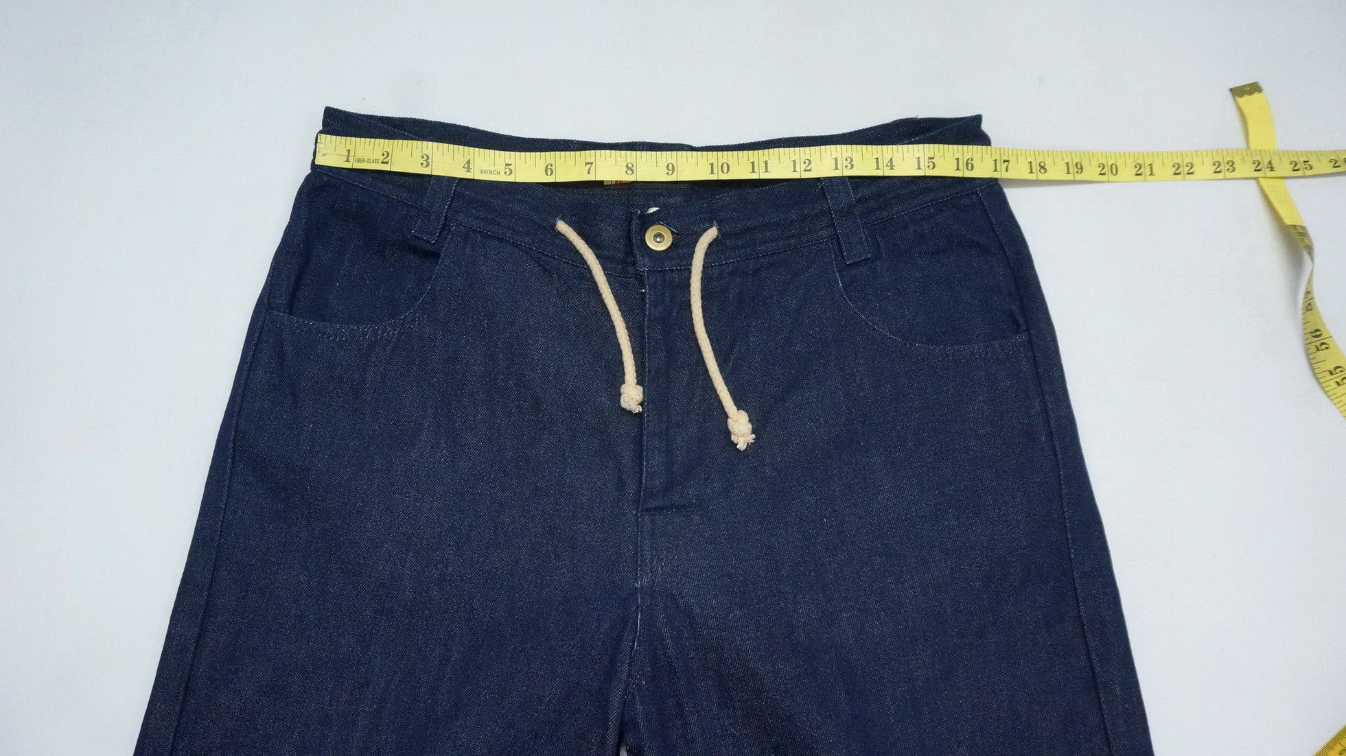 Japanese Brand 🔥Rare Japanese Brand GEMSTONES Art Patch Raw Denim Size US 33 - 10 Thumbnail