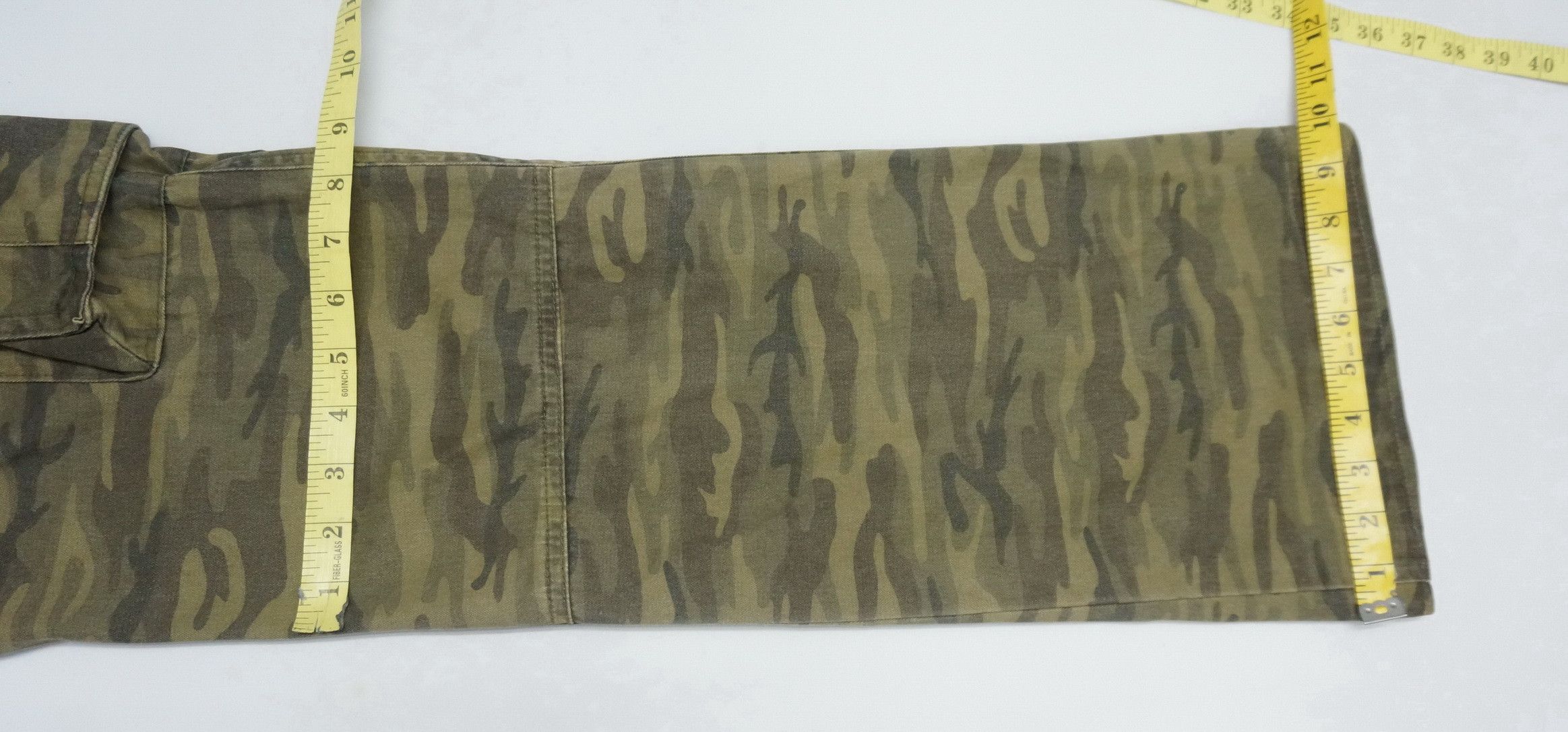 Hysteric Glamour 🔥ROOT THREE🇯🇵 Low Rise Flare Tiger Camo Cargo Pants Size US 32 / EU 48 - 16 Thumbnail