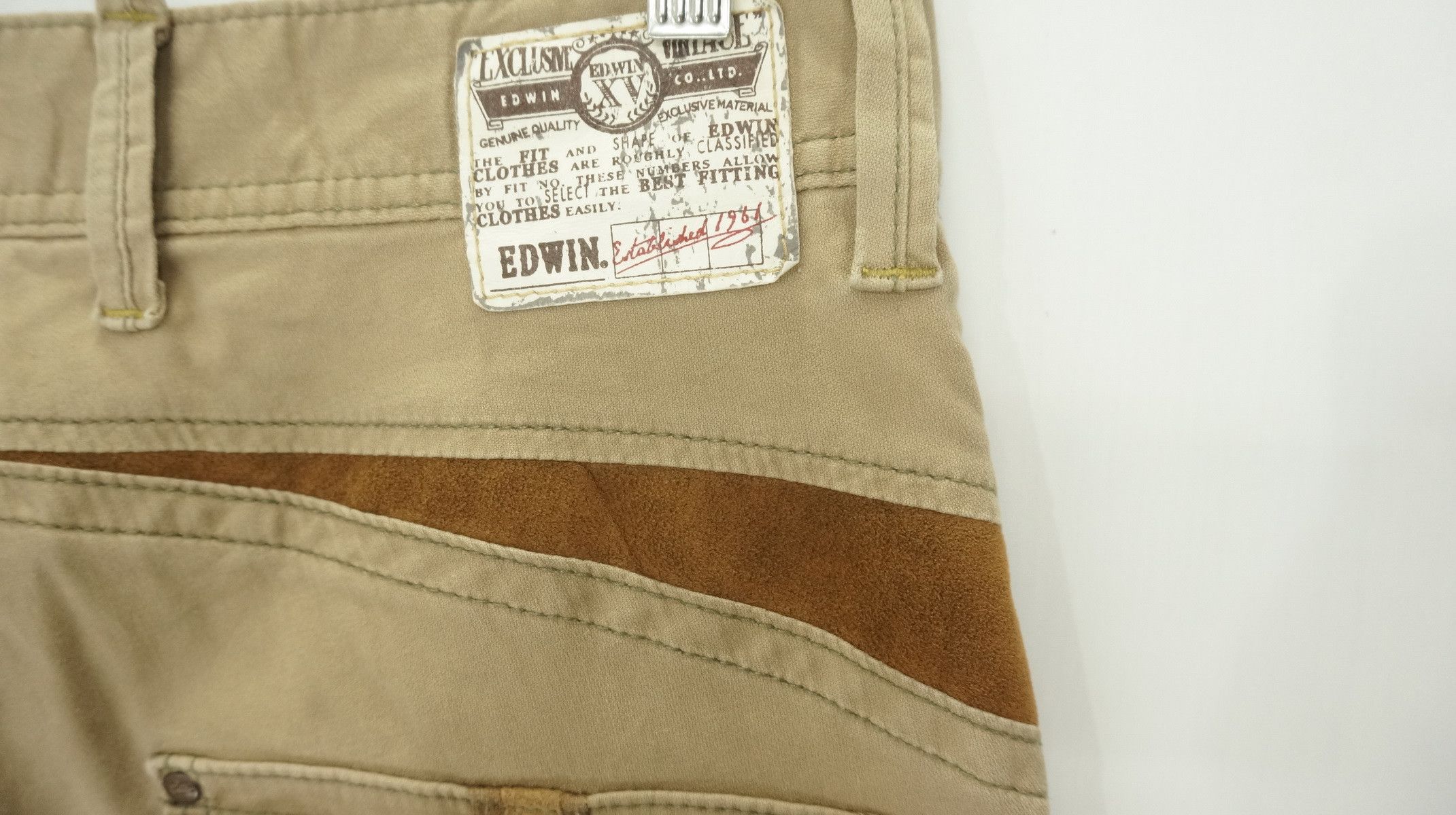Edwin 🔥 Vintage EDWIN Tactical Slim Cargo Pants Size US 32 / EU 48 - 9 Thumbnail