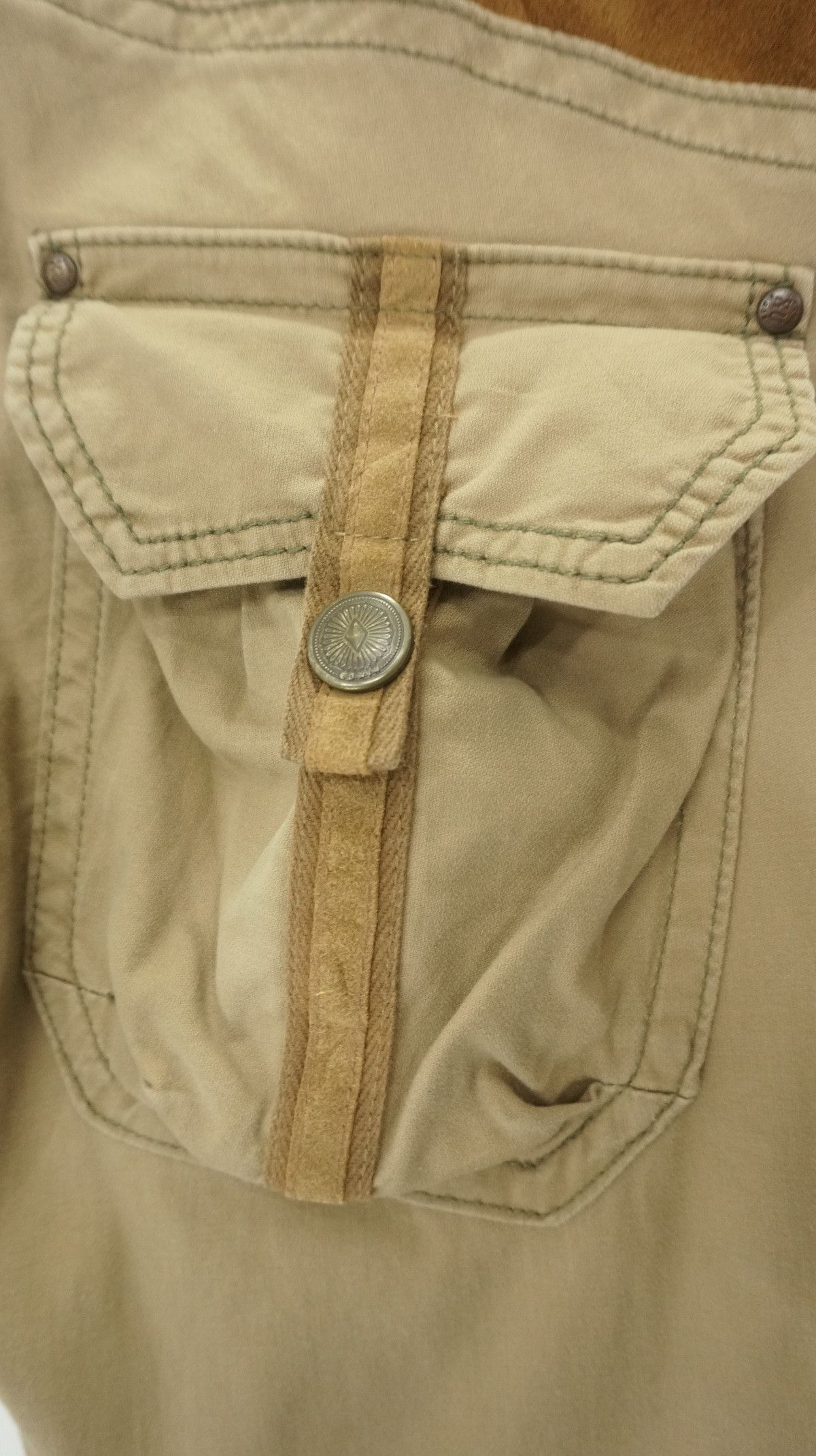 Edwin 🔥 Vintage EDWIN Tactical Slim Cargo Pants Size US 32 / EU 48 - 8 Thumbnail
