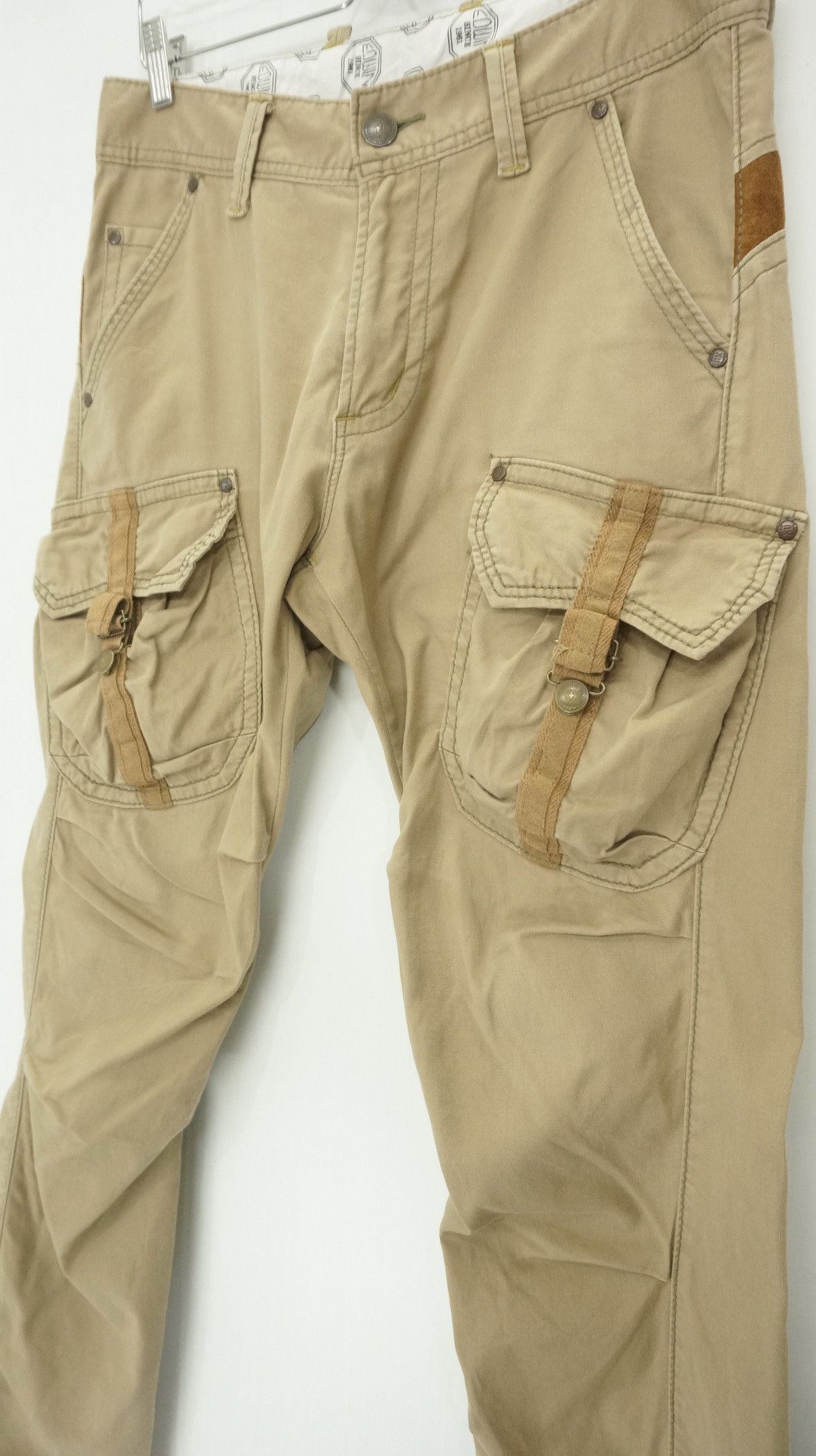 Edwin 🔥 Vintage EDWIN Tactical Slim Cargo Pants Size US 32 / EU 48 - 2 Thumbnail