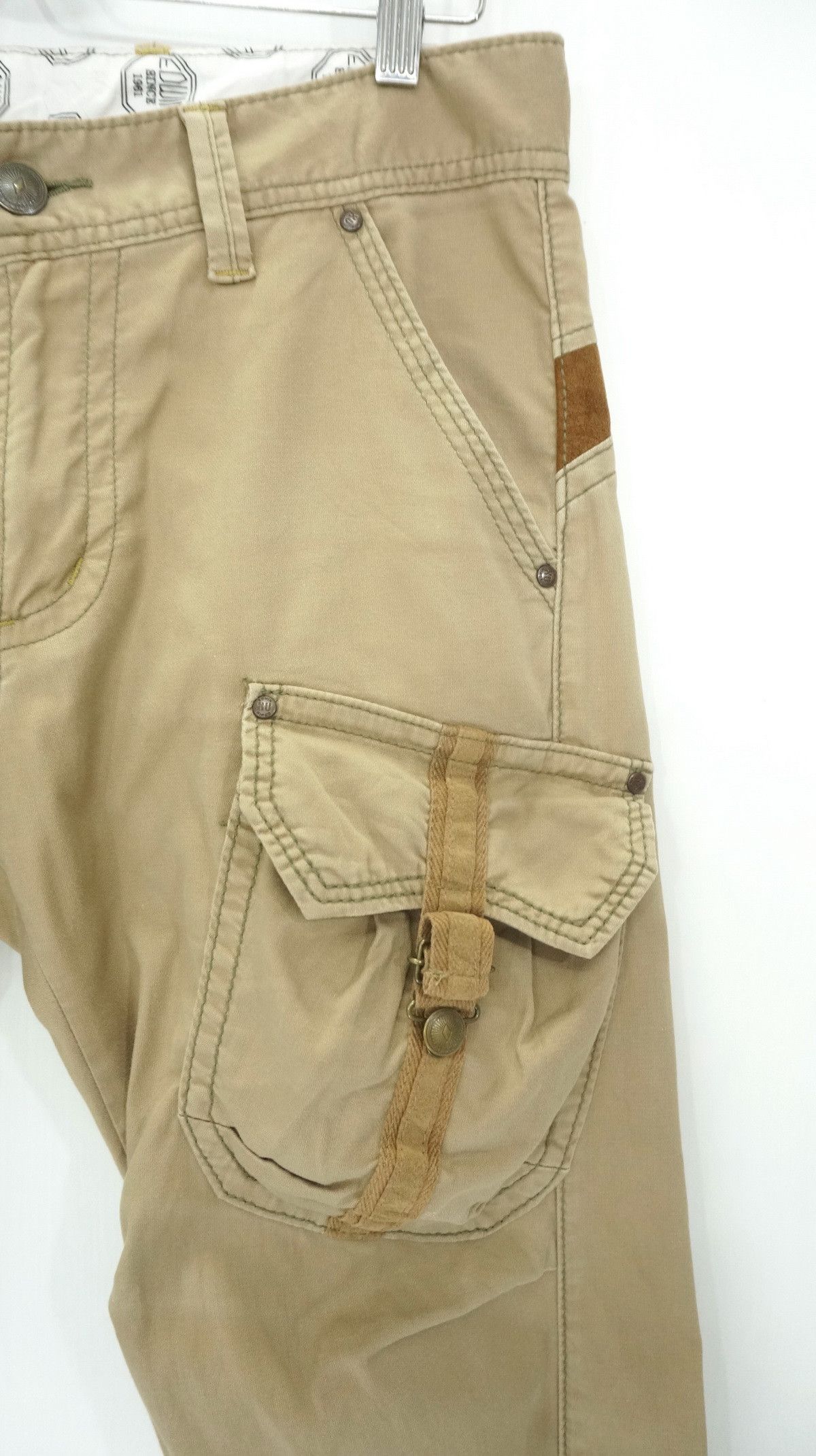 Edwin 🔥 Vintage EDWIN Tactical Slim Cargo Pants Size US 32 / EU 48 - 4 Thumbnail