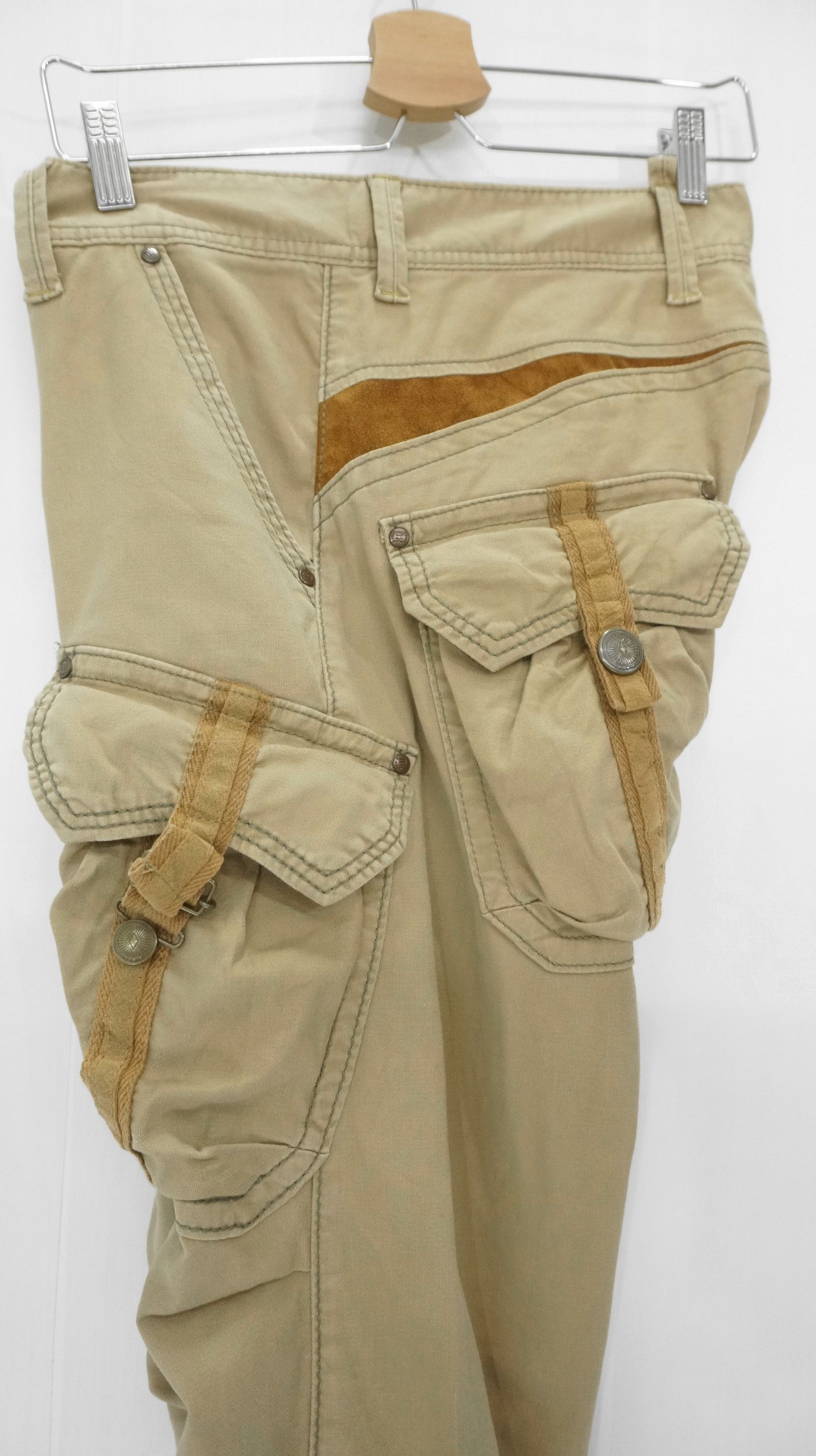 Edwin 🔥 Vintage EDWIN Tactical Slim Cargo Pants Size US 32 / EU 48 - 12 Thumbnail