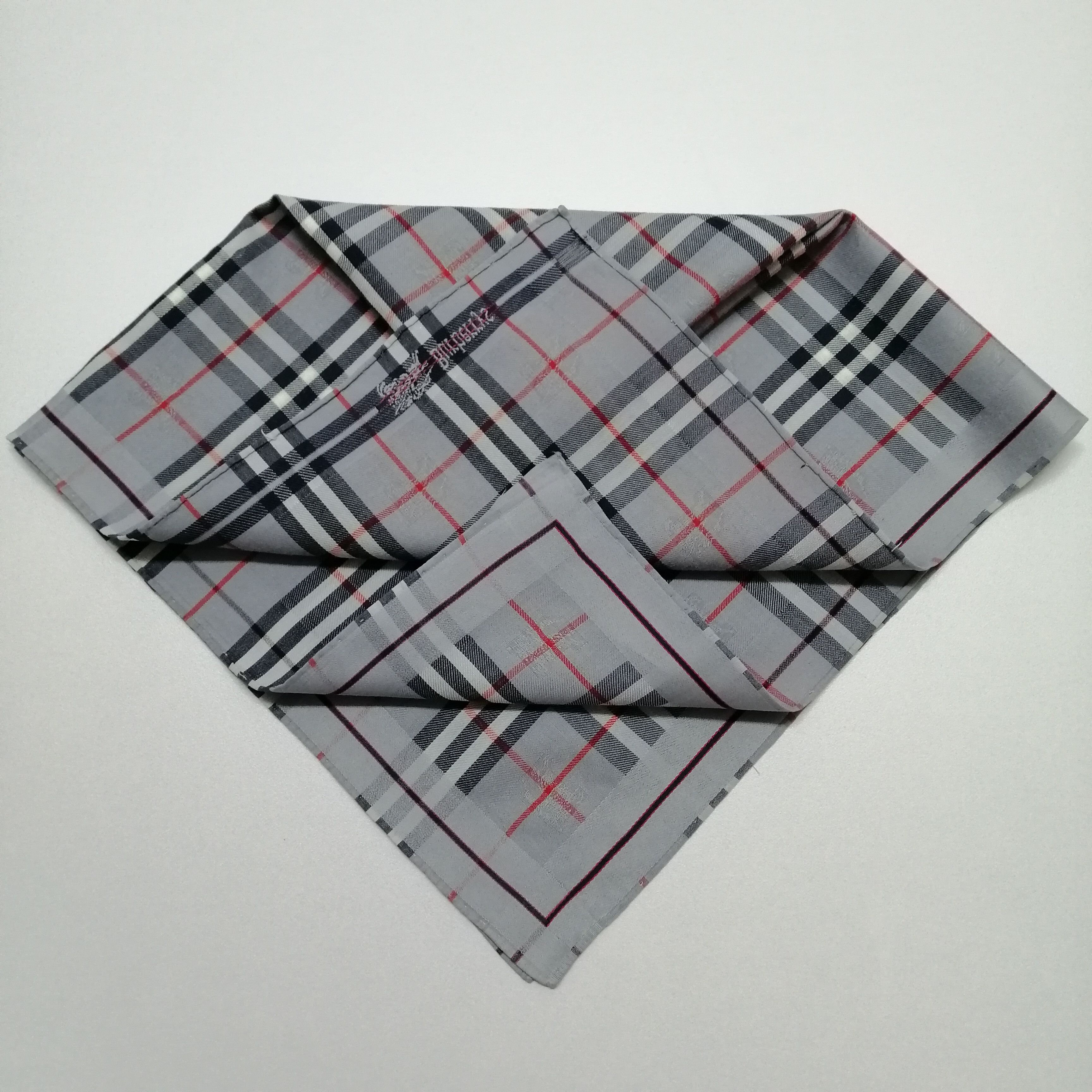 Burberry Vintage Burberry Handkerchief/Neckerchief/Bandana-KD1105 Size ONE SIZE - 4 Thumbnail