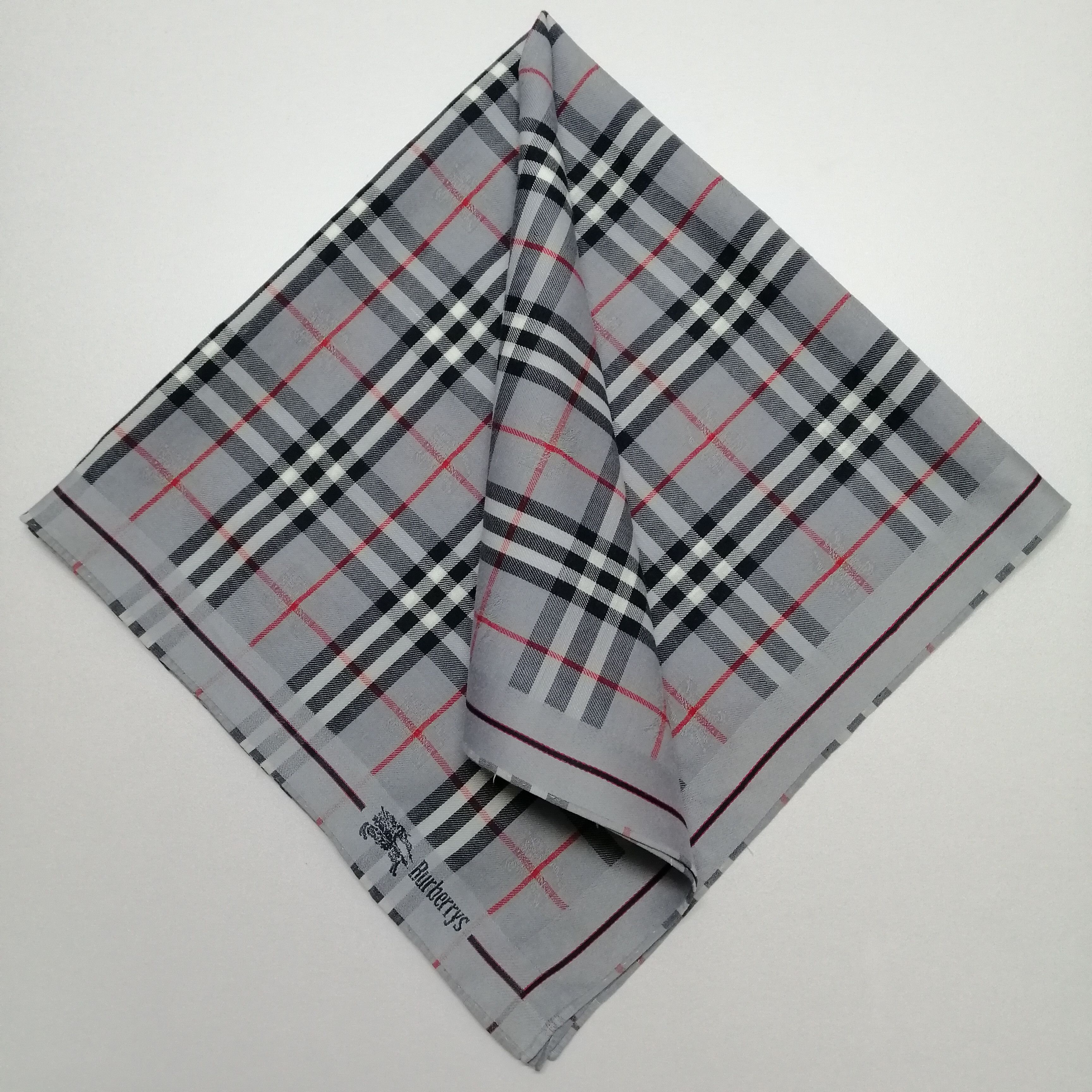 Burberry Vintage Burberry Handkerchief/Neckerchief/Bandana-KD1105 Size ONE SIZE - 1 Thumbnail