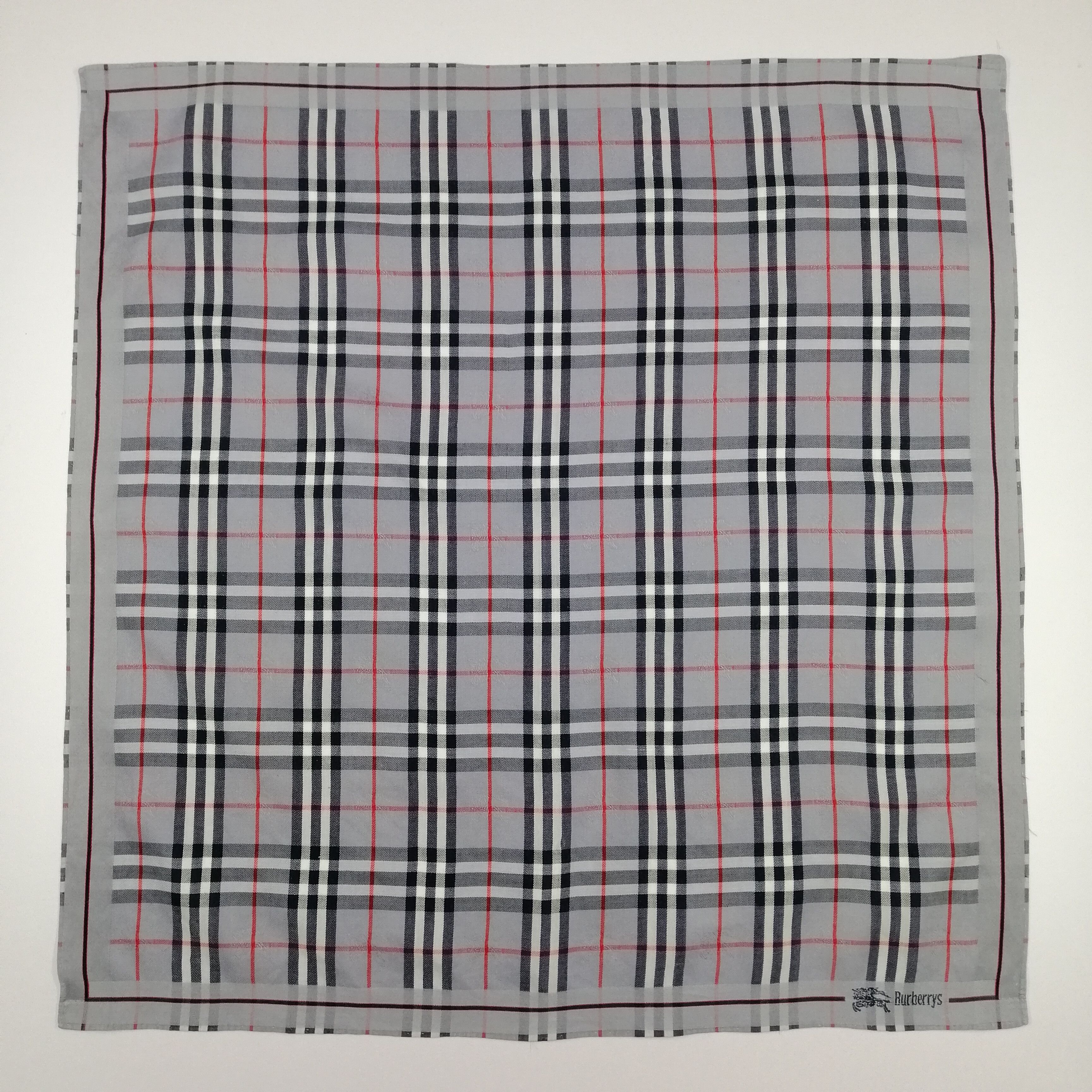 Burberry Vintage Burberry Handkerchief/Neckerchief/Bandana-KD1105 Size ONE SIZE - 2 Thumbnail