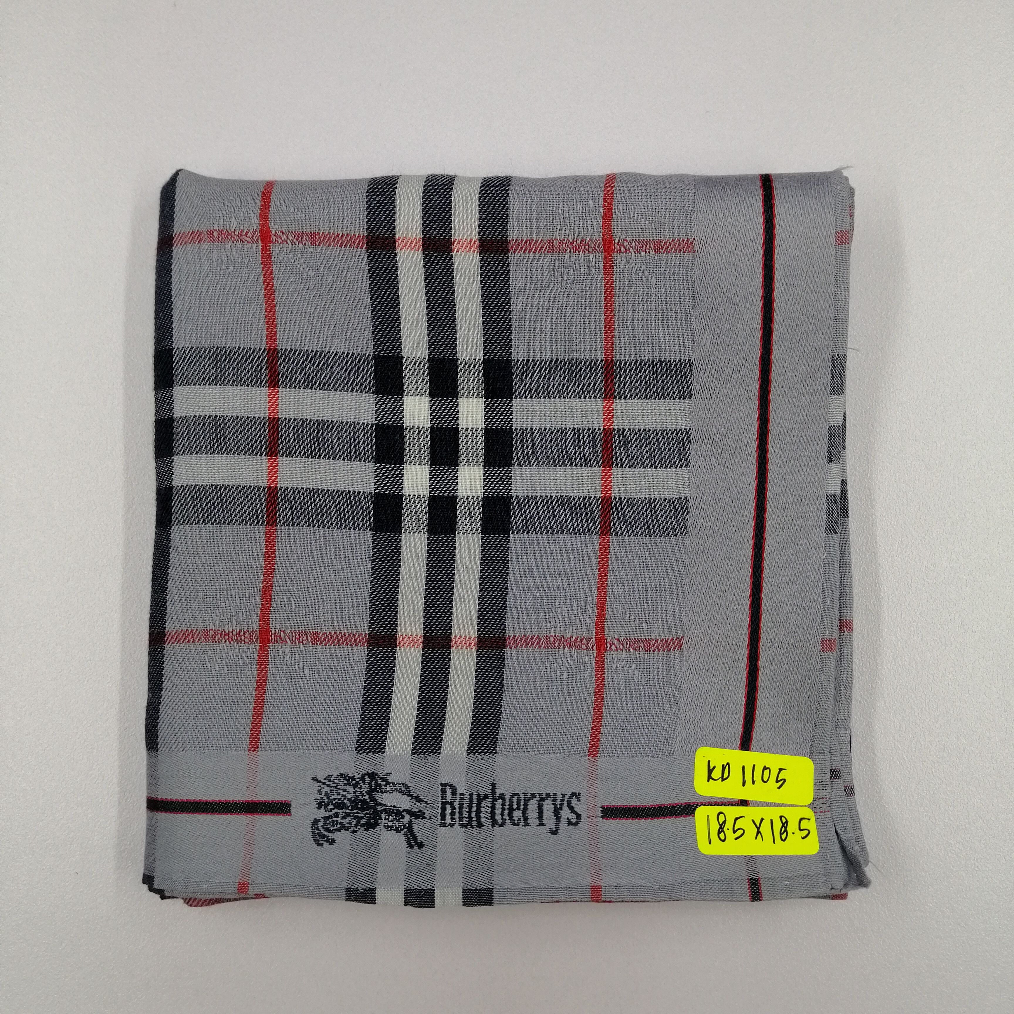 Burberry Vintage Burberry Handkerchief/Neckerchief/Bandana-KD1105 Size ONE SIZE - 5 Thumbnail