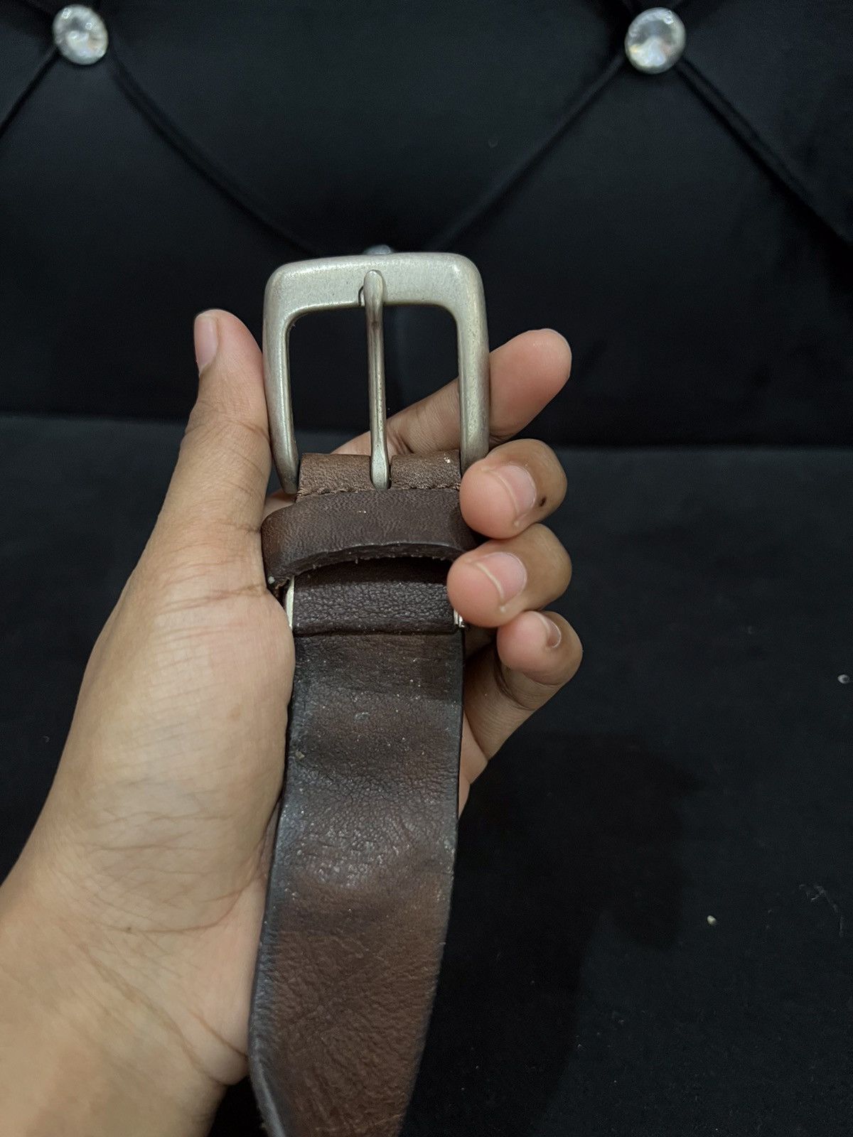 HARE Hare Tanned Leather Buckle Belt Size ONE SIZE - 6 Thumbnail
