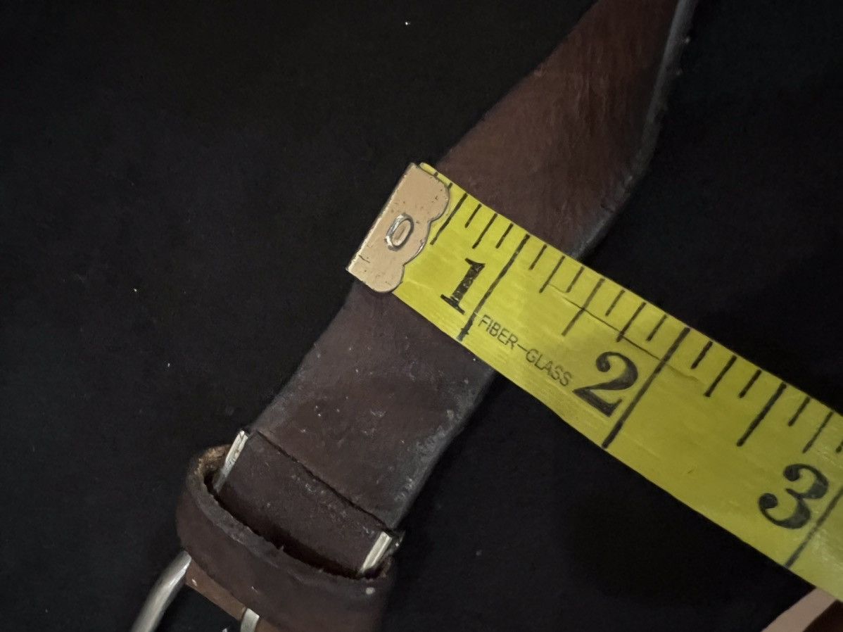 HARE Hare Tanned Leather Buckle Belt Size ONE SIZE - 13 Thumbnail
