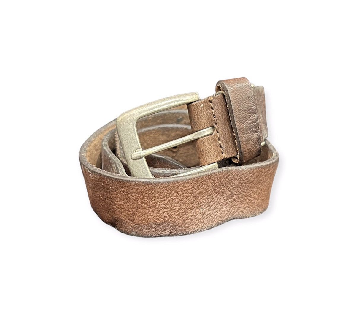 HARE Hare Tanned Leather Buckle Belt Size ONE SIZE - 1 Thumbnail