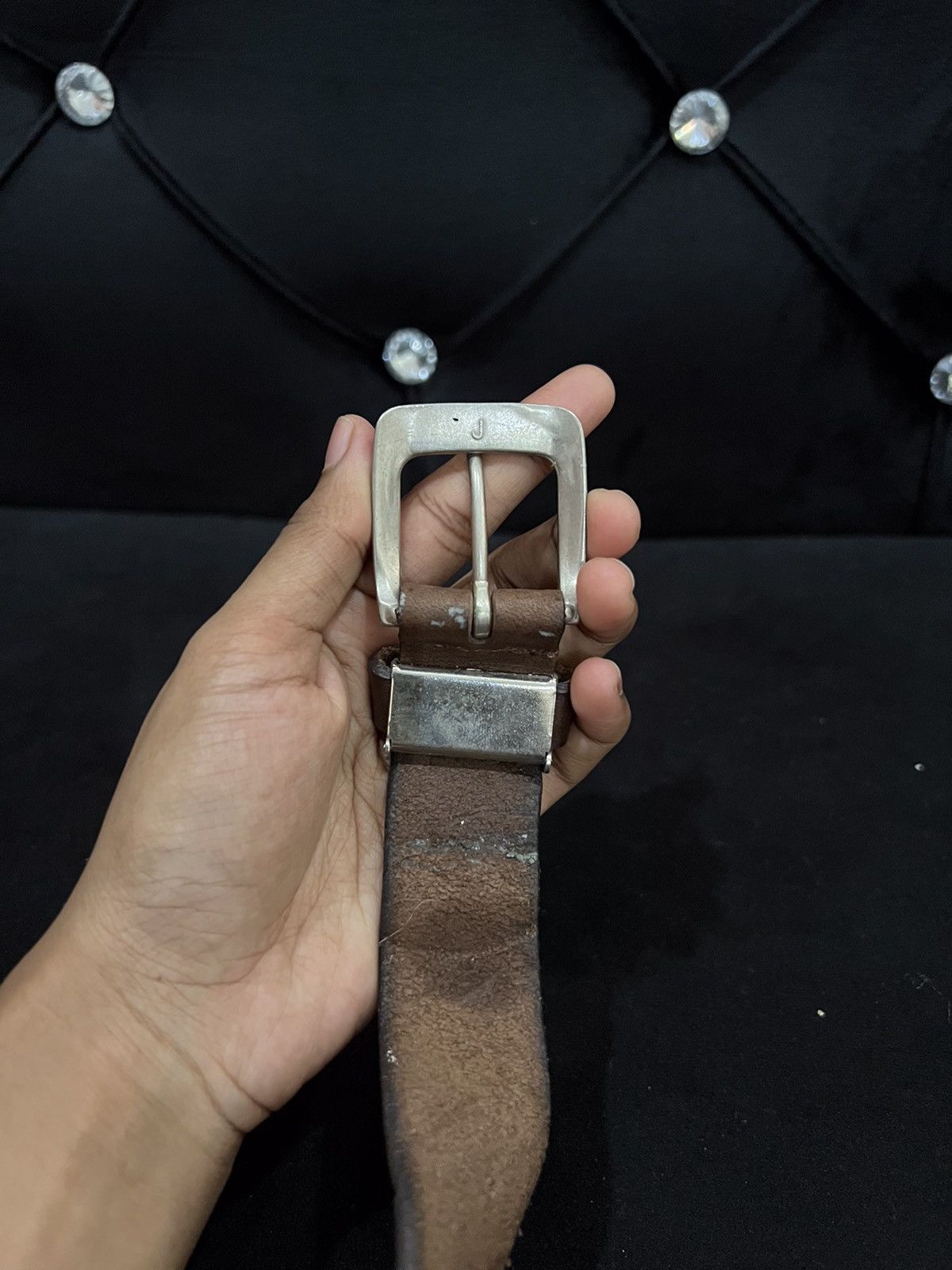 HARE Hare Tanned Leather Buckle Belt Size ONE SIZE - 5 Thumbnail