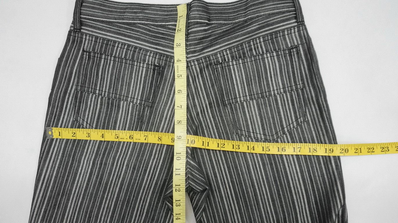 Japanese Brand 🔥🔥 MICHEL KLEIN Hickory Slim Lowrise Denim Japan Size US 29 - 15 Thumbnail