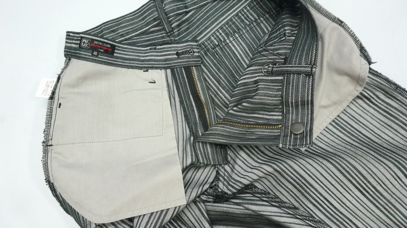 Japanese Brand 🔥🔥 MICHEL KLEIN Hickory Slim Lowrise Denim Japan Size US 29 - 20 Thumbnail